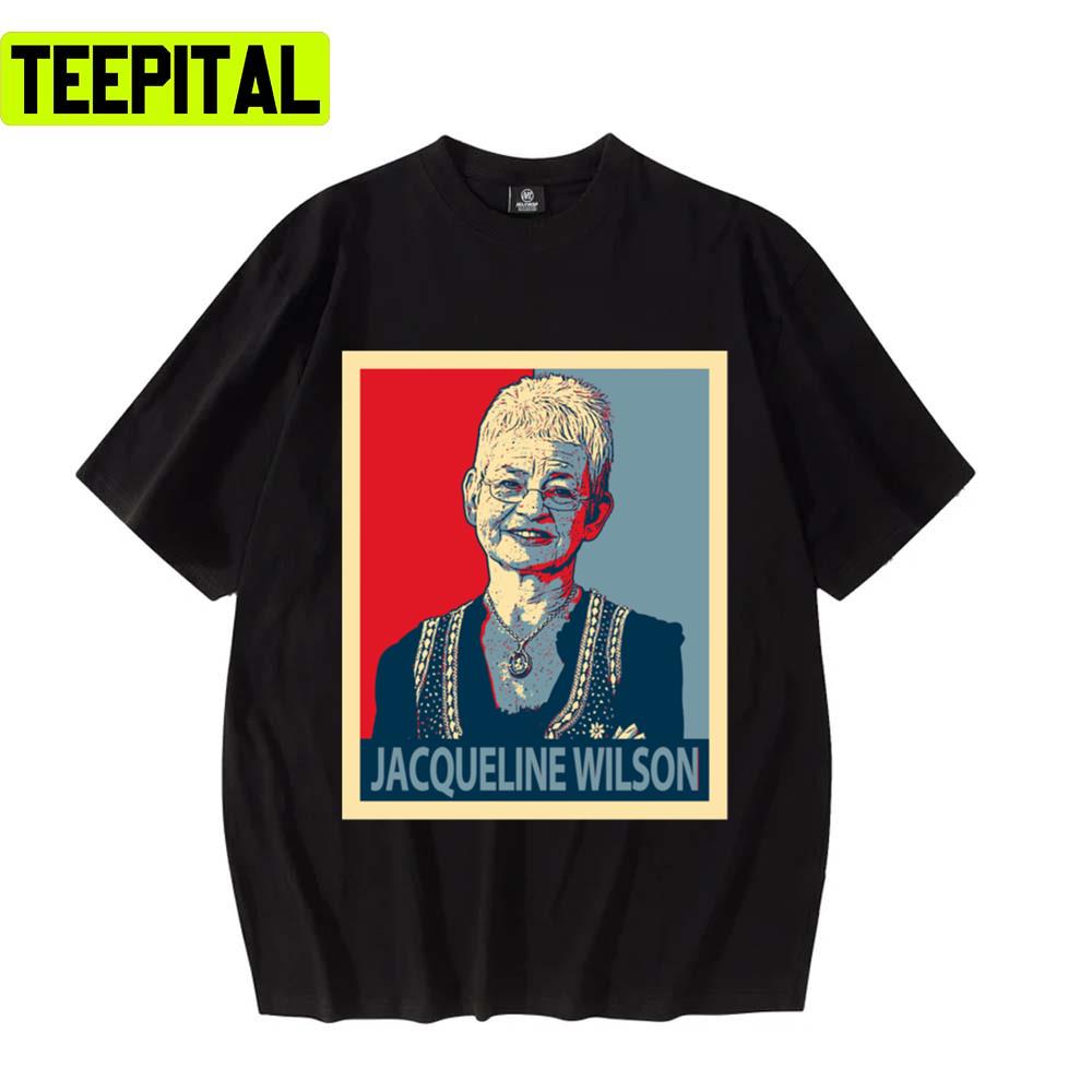 Jacqueline Wilson 2022 Illustration Unisex T-Shirt Jacqueline Wilson 2022 Illustration Unisex T-Shirt