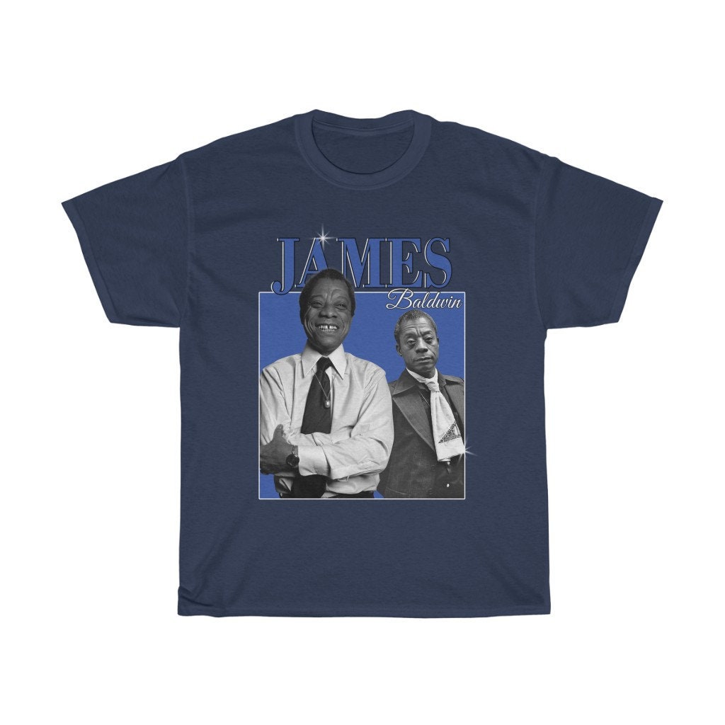 James Baldwin Retro 90s Style Unisex T-Shirt James Baldwin Retro 90s Style Unisex T-Shirt