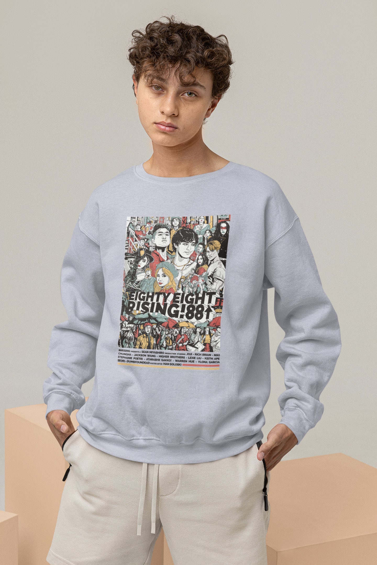 Joji T 88rising Artist T Head In The Cloud T Joji Nectar Rich Brian Unisex T-Shirt Joji T 88rising Artist T Head In The Cloud T Joji Nectar Rich Brian Unisex T-Shirt