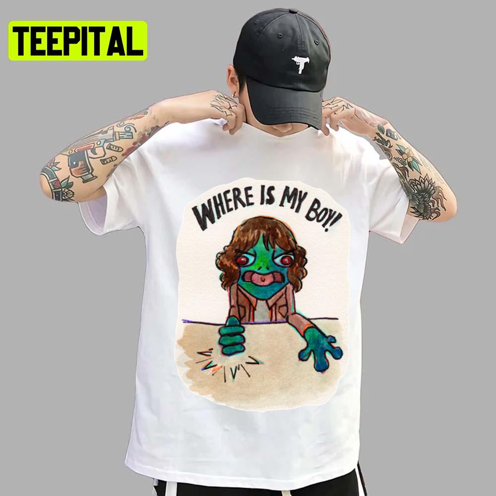 Joyce Bayous Howabtjoe Stranger Things Version Unisex T-Shirt Joyce Bayous Howabtjoe Stranger Things Version Unisex T-Shirt