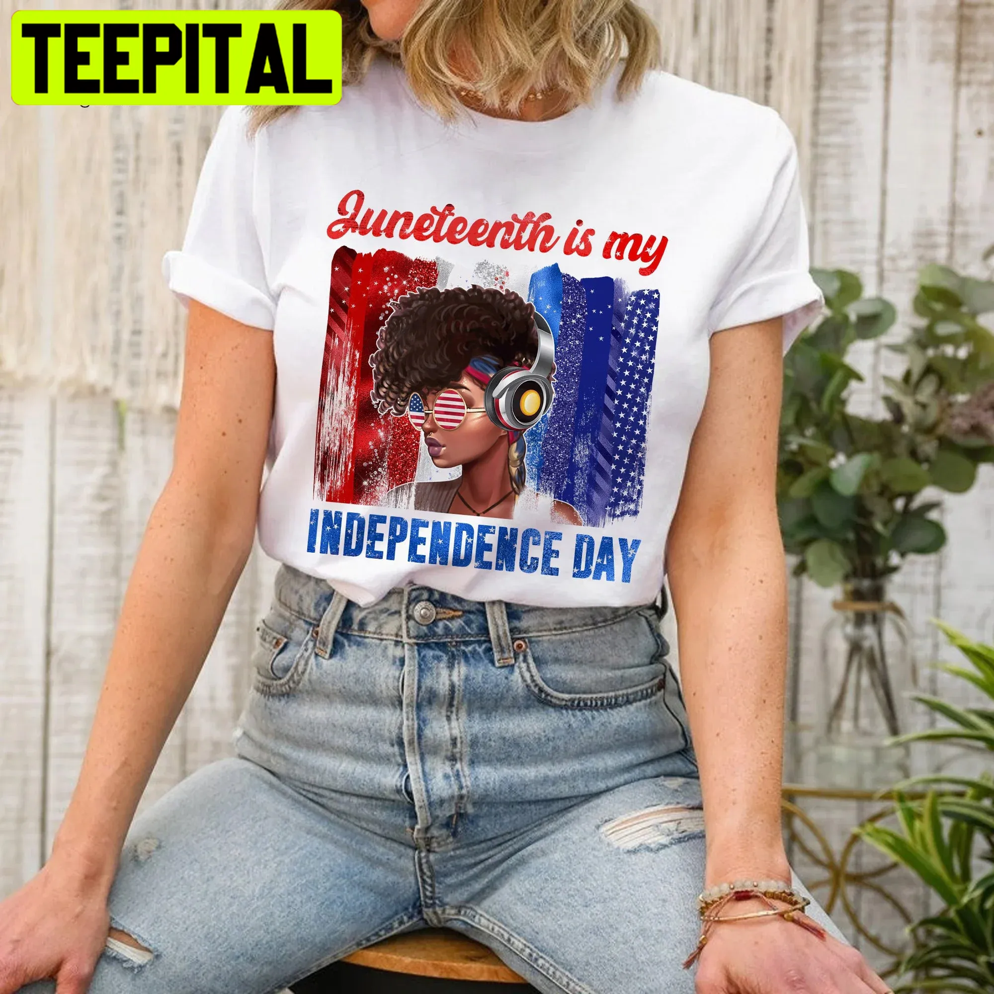 Juneteenth Is My Independence Day Unisex T-Shirt Juneteenth Is My Independence Day Unisex T-Shirt