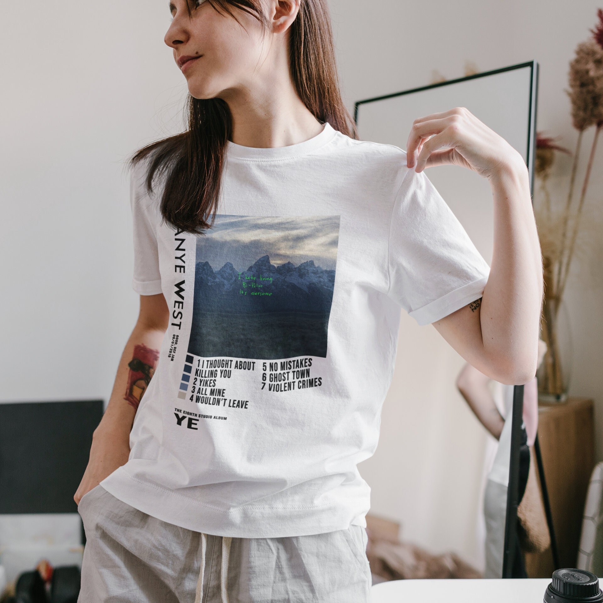 Kanye West Ye Kanye West Unisex T-Shirt Kanye West Ye Kanye West Unisex T-Shirt
