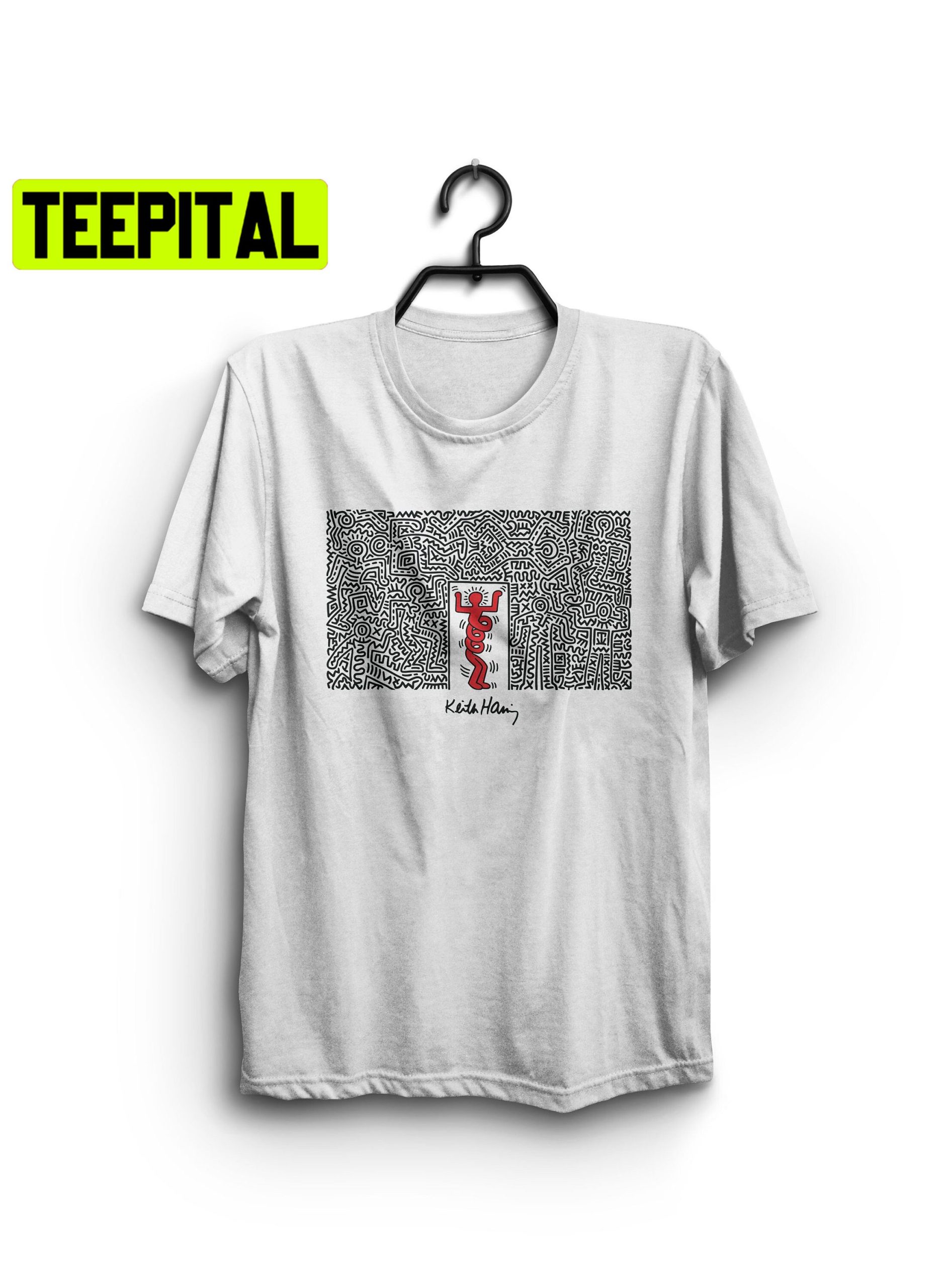 Keith Haring Humanism Unisex Shirt Keith Haring Humanism Unisex Shirt