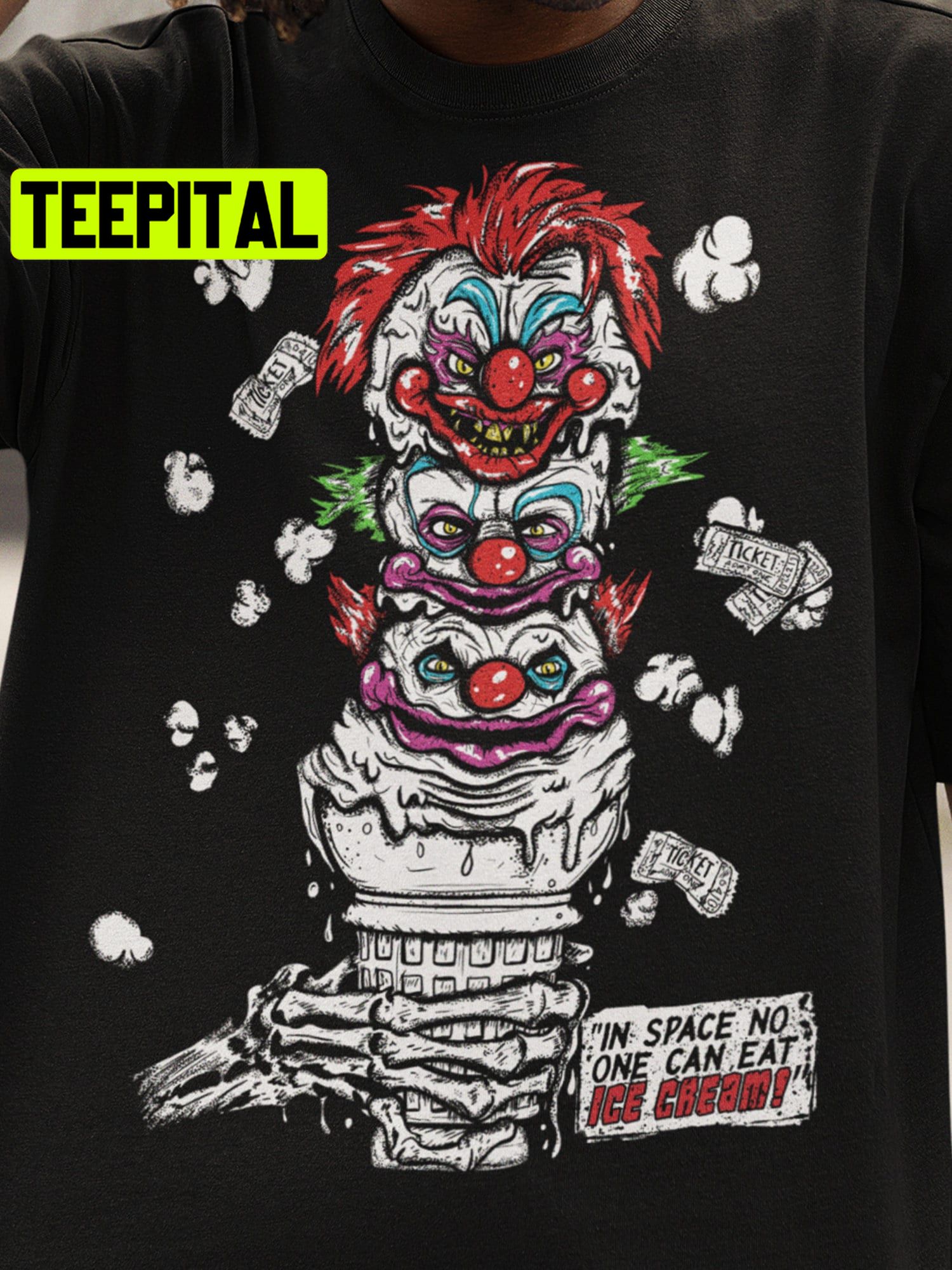 Killer Klowns From Outer Space Ice Cream Trending Unisex T-Shirt Killer Klowns From Outer Space Ice Cream Trending Unisex T-Shirt