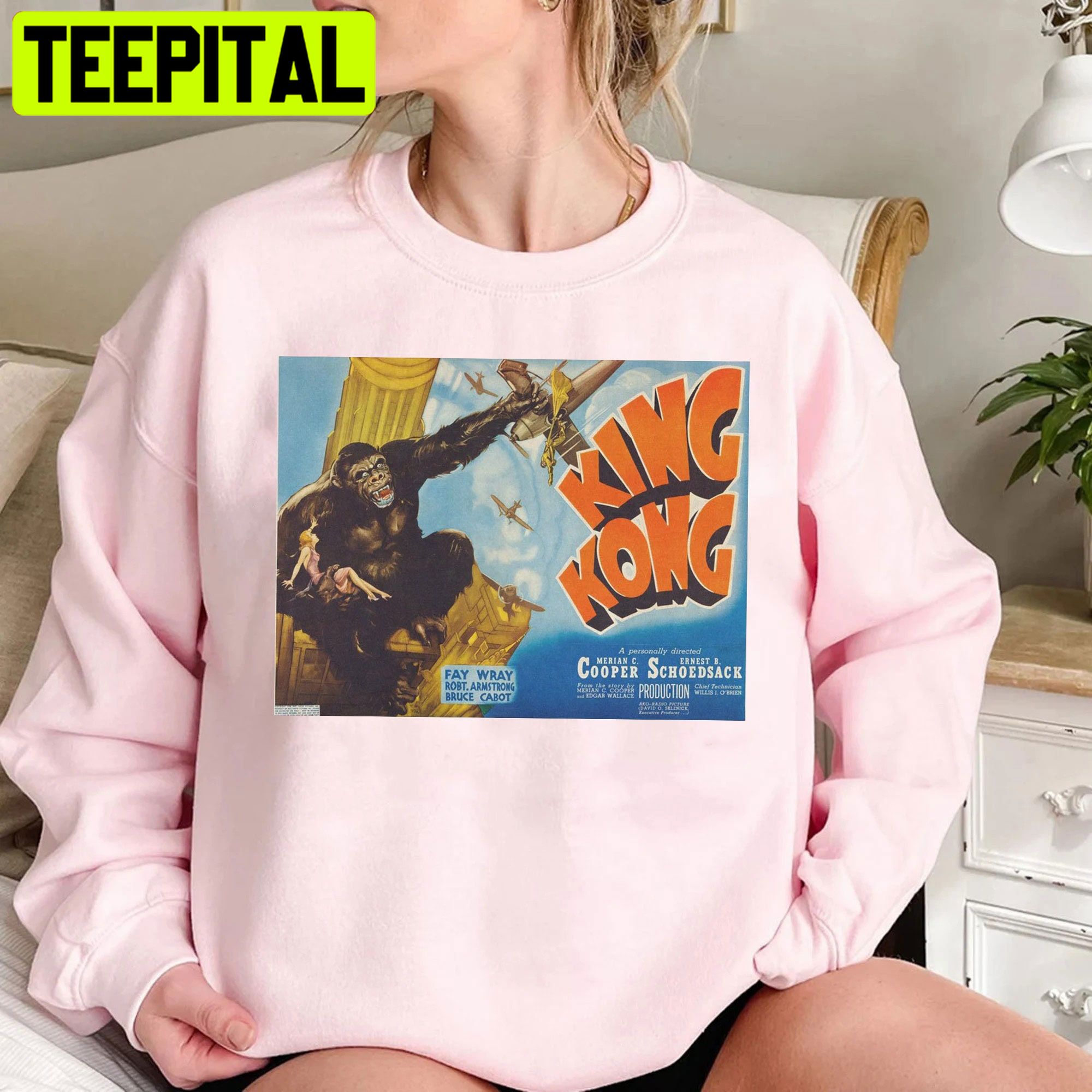 King Kong 1938 Vintage Horro Unisex Shirt King Kong 1938 Vintage Horro Unisex Shirt