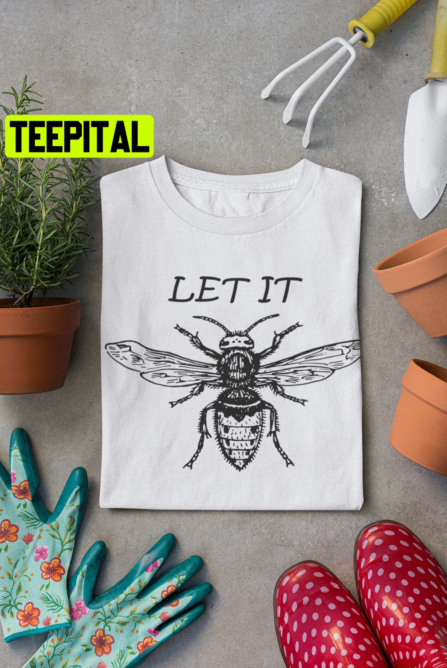 Let It Be Let It Bee Unisex T-Shirt Let It Be Let It Bee Unisex T-Shirt