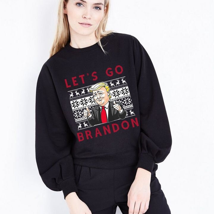 Let's Go Brandon Christmas Trump Anti Biden Unisex T-Shirt Let's Go Brandon Christmas Trump Anti Biden Unisex T-Shirt