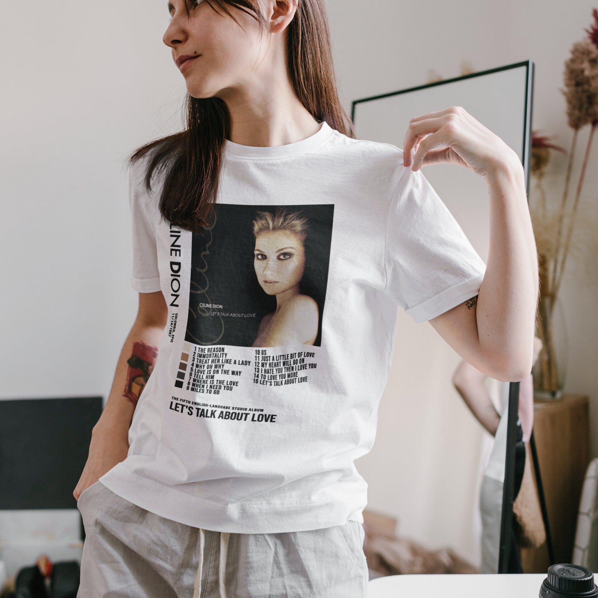 Let's Talk About Love Celine Dion Unisex T-Shirt Let's Talk About Love Celine Dion Unisex T-Shirt