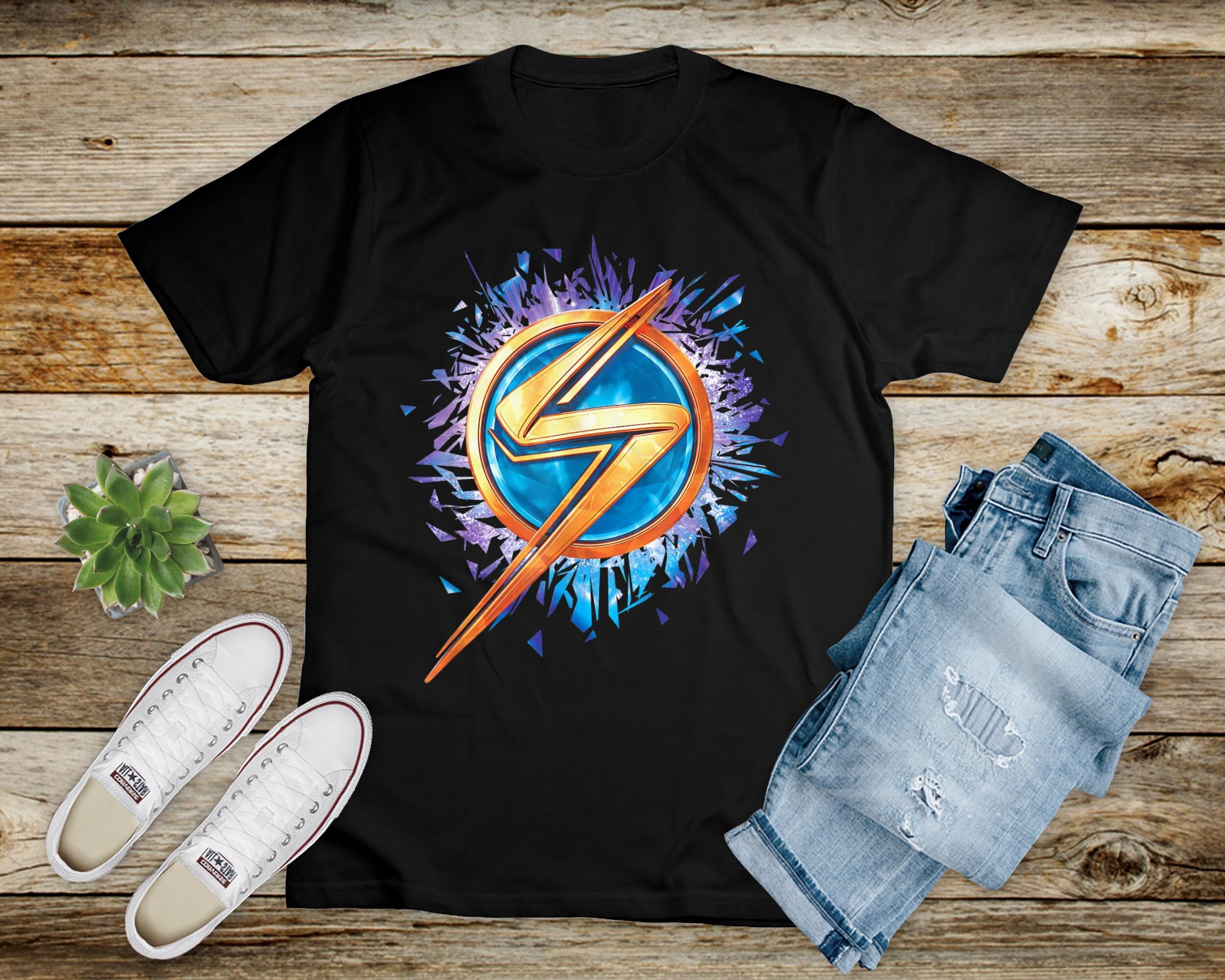 Lightning Bolt Icon Ms Marvel Marvel Comics Holiday Unisex T-Shirt Lightning Bolt Icon Ms Marvel Marvel Comics Holiday Unisex T-Shirt