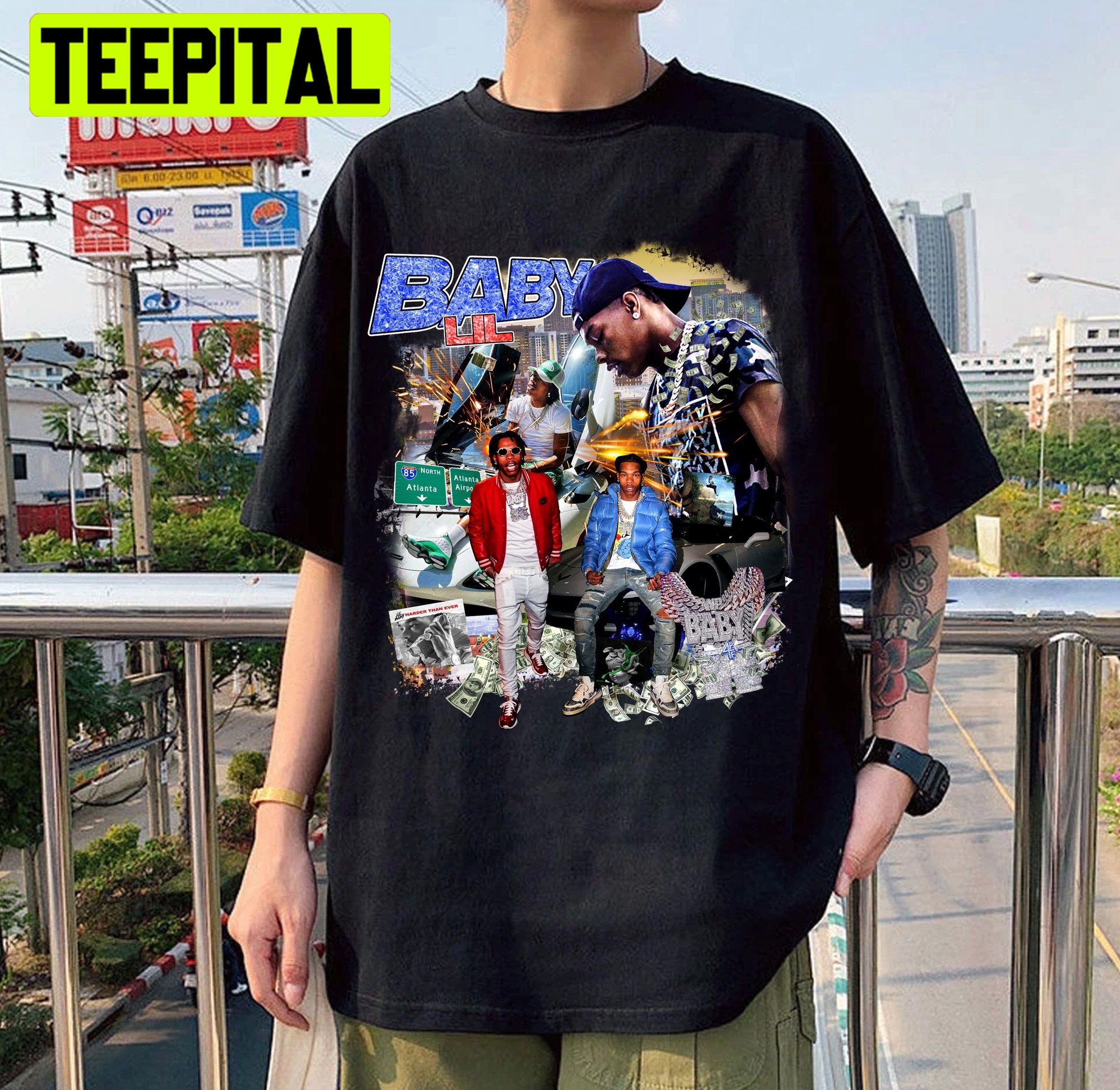 Lil Baby Vintage 90s Unisex T-Shirt Lil Baby Vintage 90s Unisex T-Shirt