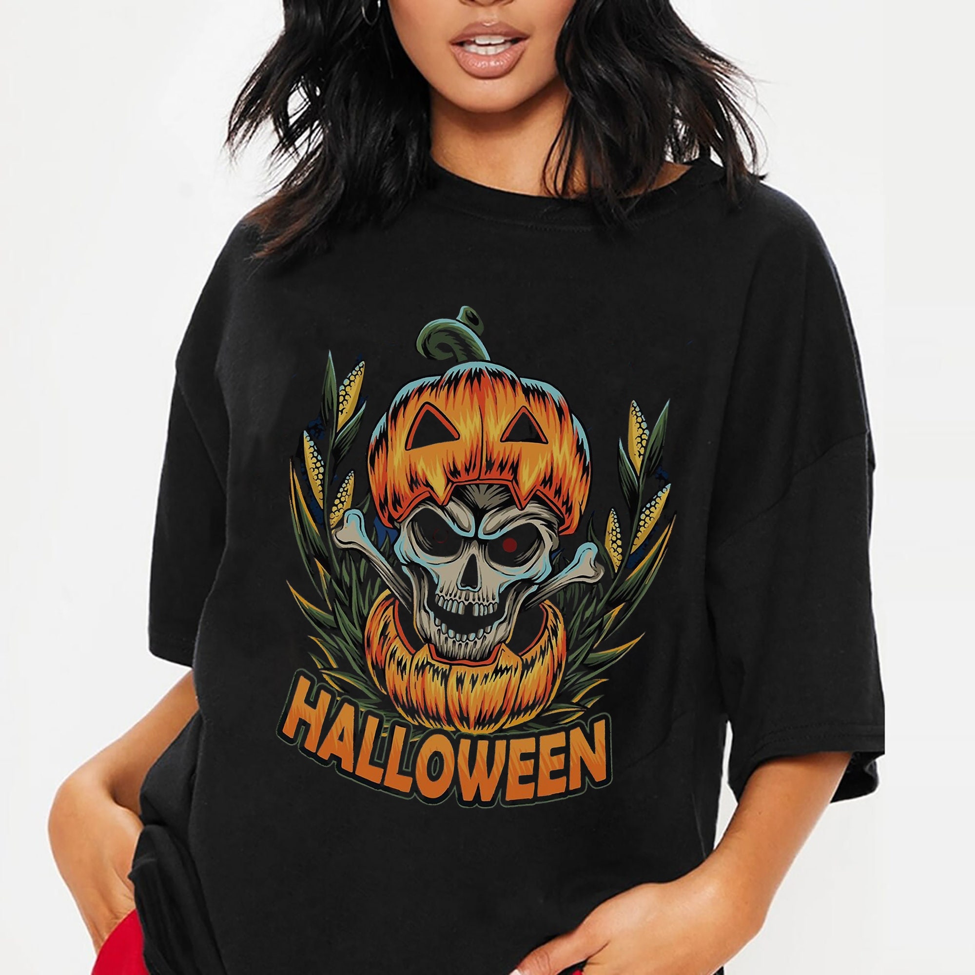 Lil Boo Horror Nights Vintage Halloween Unisex T-Shirt Lil Boo Horror Nights Vintage Halloween Unisex T-Shirt
