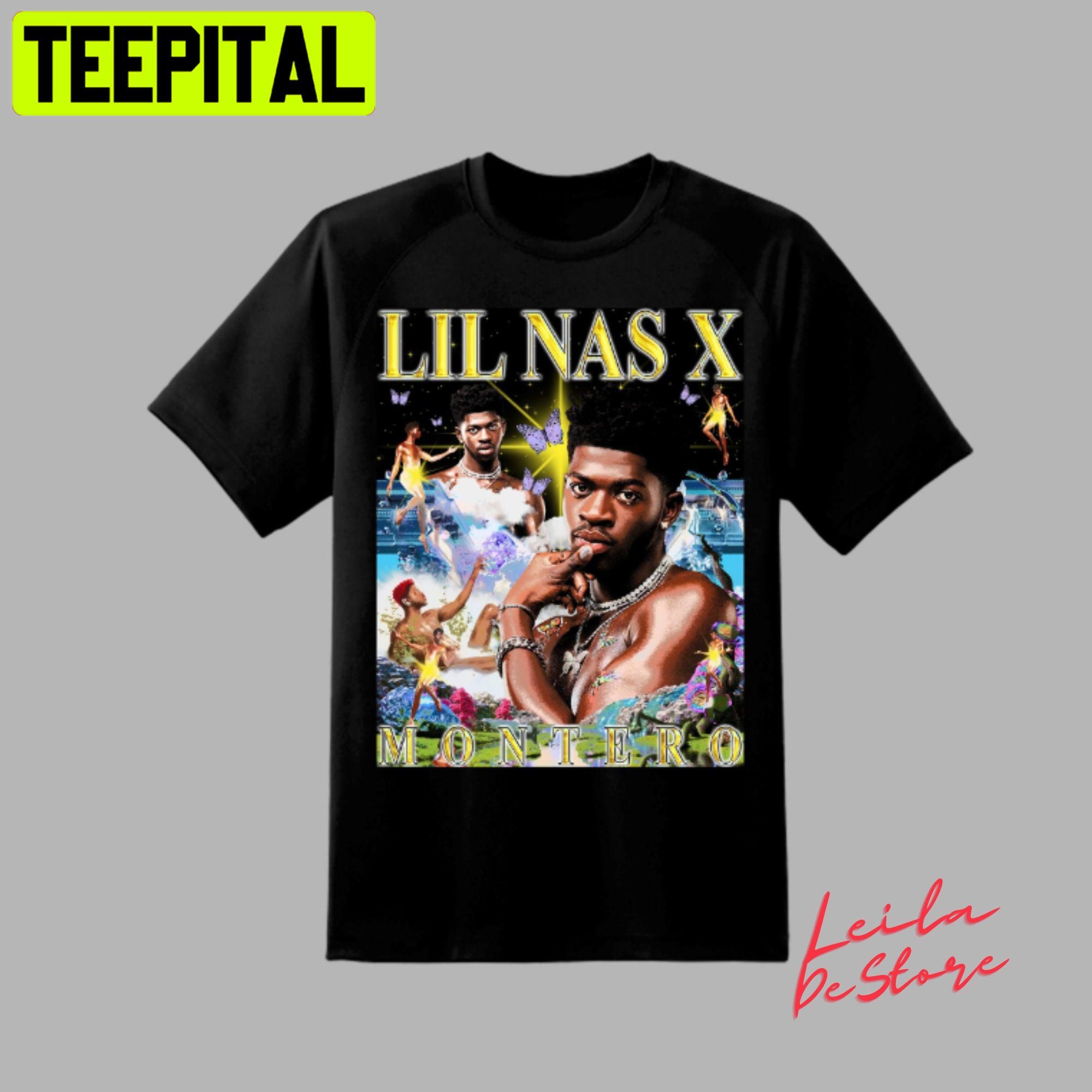 Lil Nas X Hip Hop Retro 90s Trending Unisex Shirt Lil Nas X Hip Hop Retro 90s Trending Unisex Shirt
