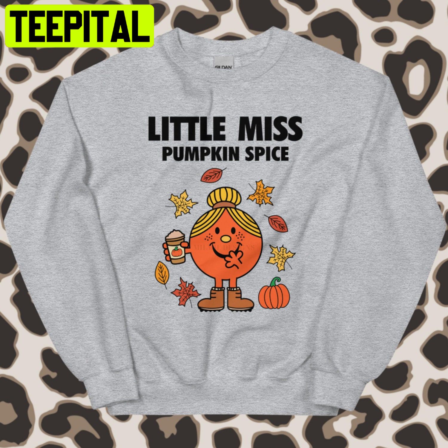Little Miss Pumpkin Spice Fall Trending Unisex Shirt Little Miss Pumpkin Spice Fall Trending Unisex Shirt