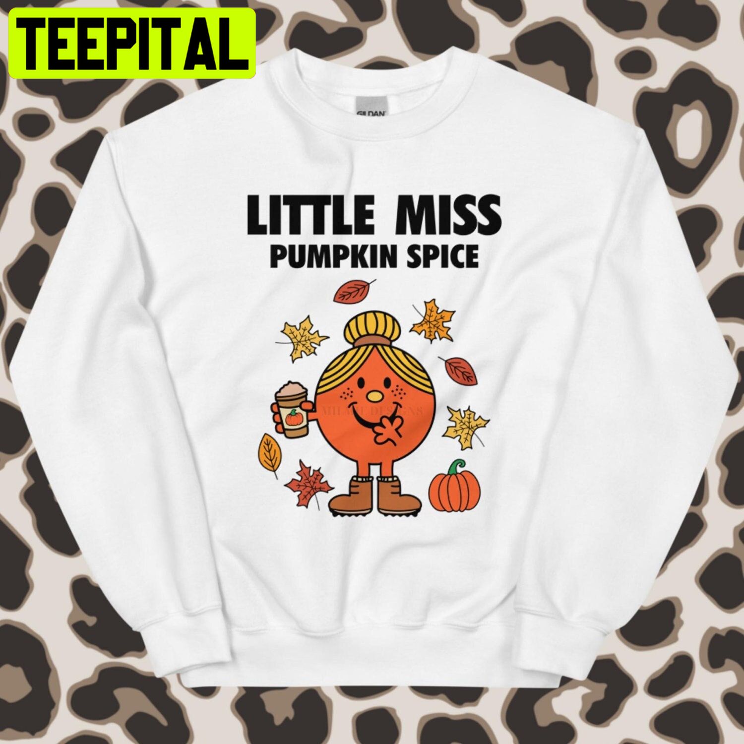 Little Miss Pumpkin Spice Fall Trending Unisex Shirt Little Miss Pumpkin Spice Fall Trending Unisex Shirt