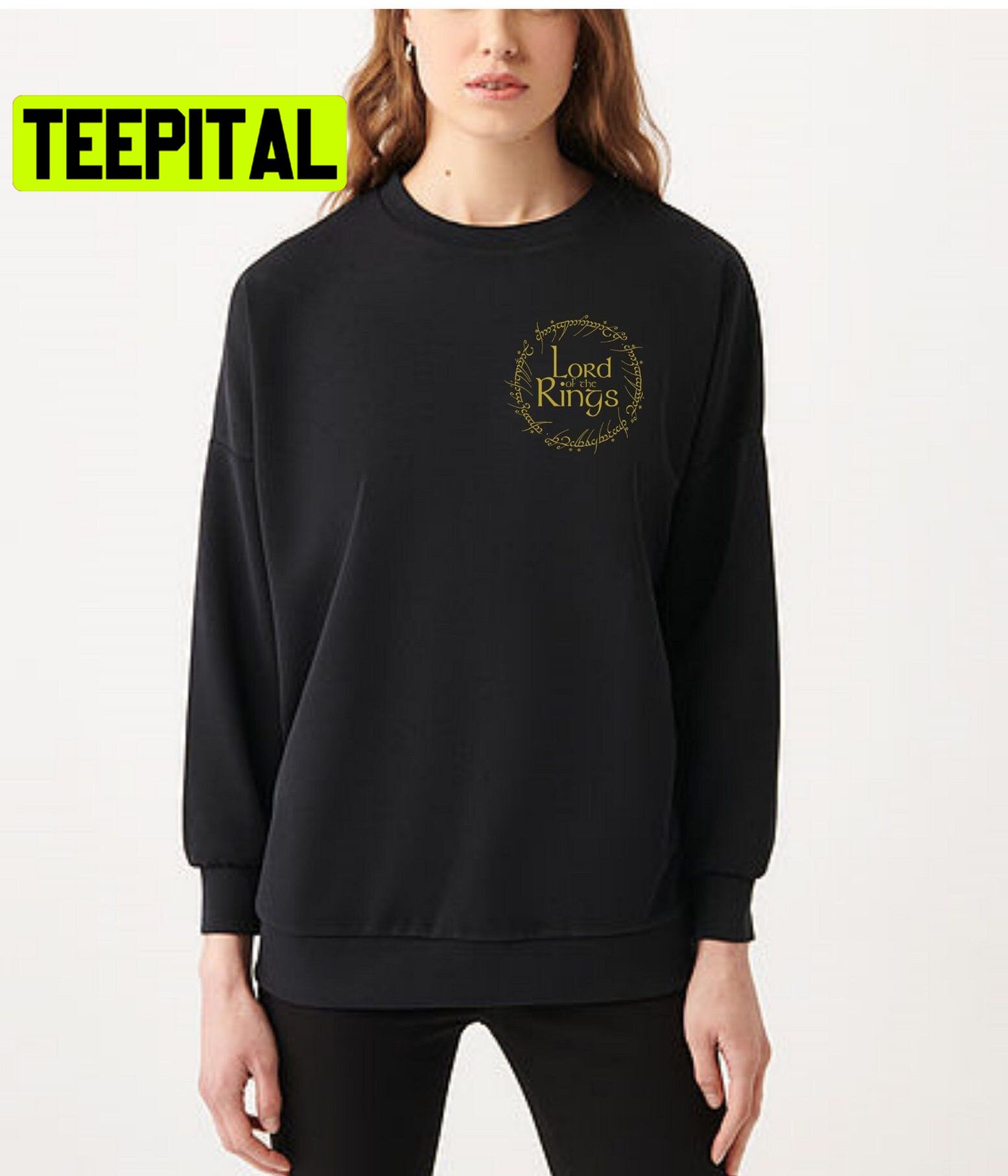 Lord Of The Rings Logo Trending Unisex Sweatshirt Lord Of The Rings Logo Trending Unisex Sweatshirt