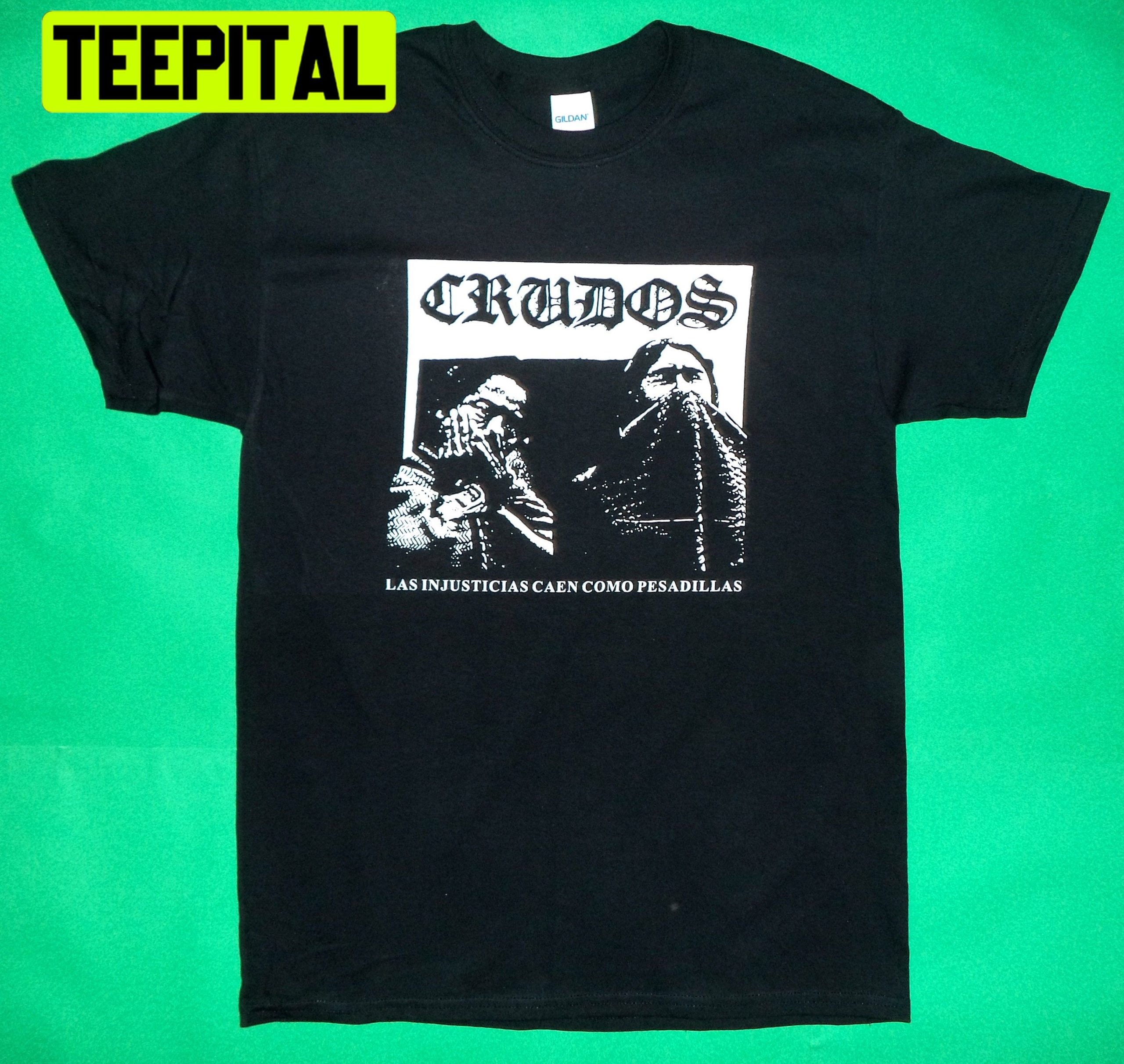 Los Crudos Anarcho Punk-Punk Trending Unisex T-Shirt Los Crudos Anarcho Punk-Punk Trending Unisex T-Shirt