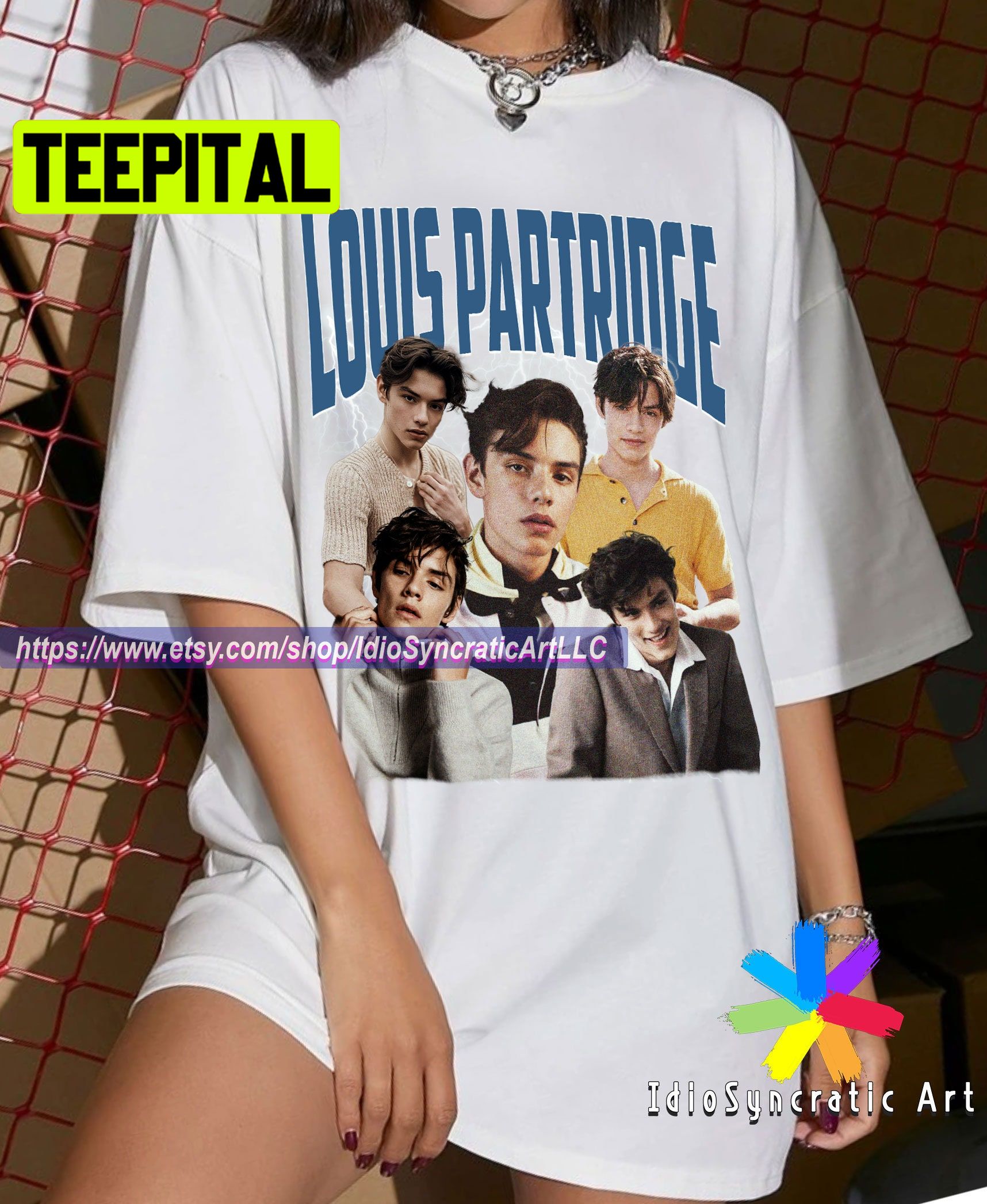 Louis Partridge Graphic Unisex T-Shirt Louis Partridge Graphic Unisex T-Shirt