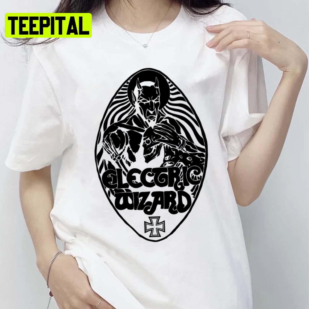 Lucifer Black Witchcult Today Electric Wizard Unisex T-Shirt Lucifer Black Witchcult Today Electric Wizard Unisex T-Shirt