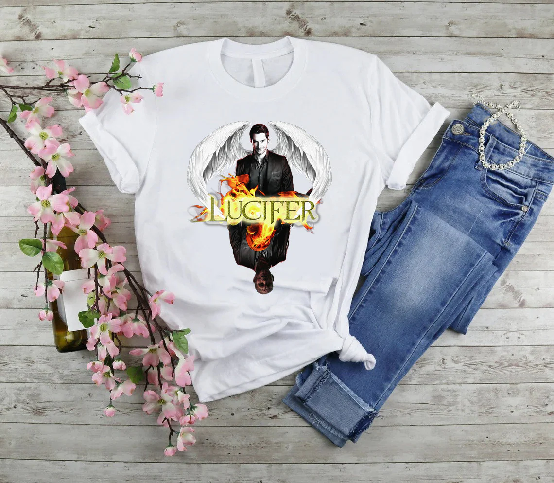 Lucifer Morningstar 10 Men Cotton Soft Unisex T-Shirt Lucifer Morningstar 10 Men Cotton Soft Unisex T-Shirt