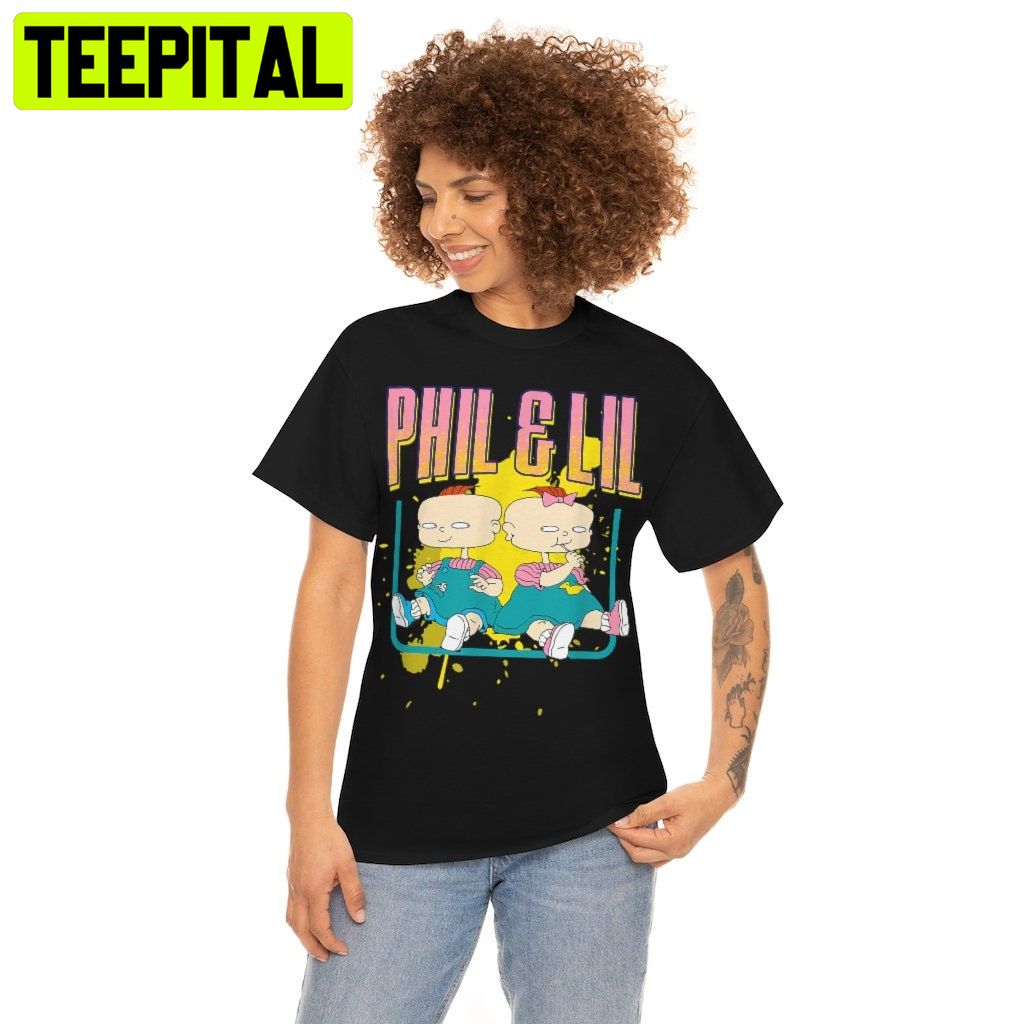 Mademark X Rugrats Phil Lil Deville Trending Unisex Shirt Mademark X Rugrats Phil Lil Deville Trending Unisex Shirt