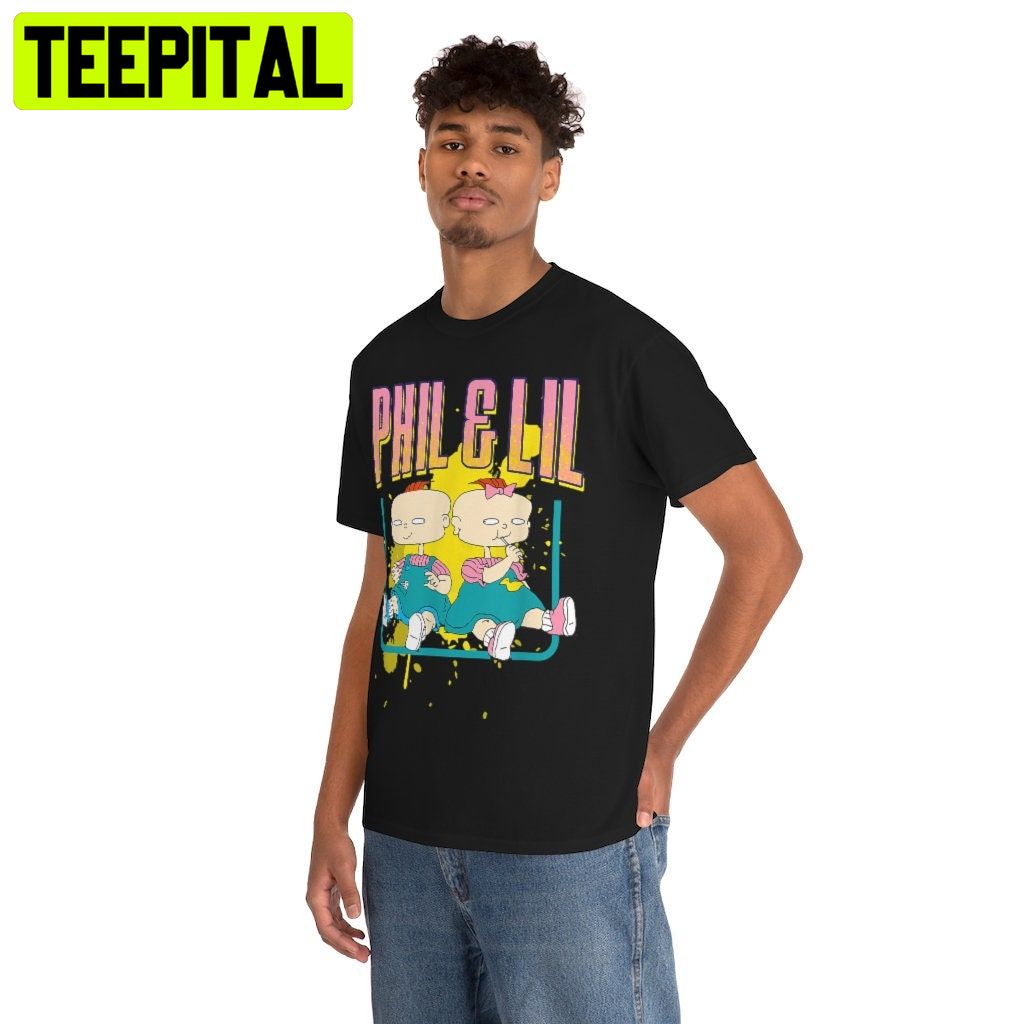 Mademark X Rugrats Phil Lil Deville Trending Unisex Shirt Mademark X Rugrats Phil Lil Deville Trending Unisex Shirt