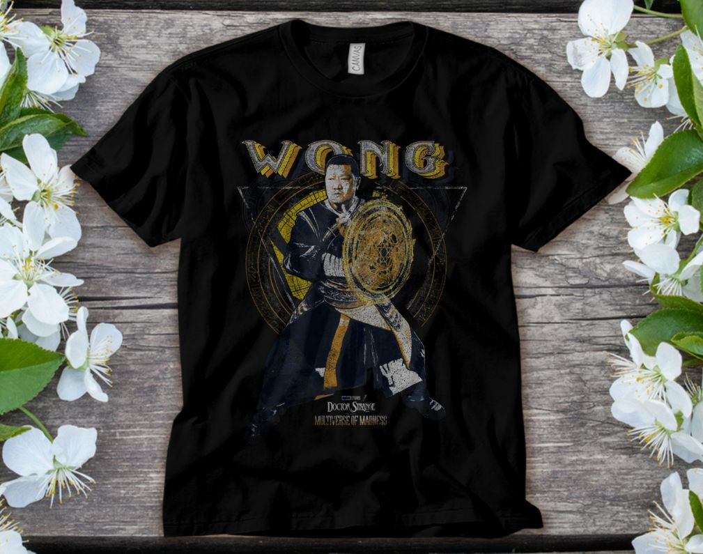 Marvel Doctor Strange In The Multiverse Of Madness Wong Geo Unisex Adult T-Shirt Marvel Doctor Strange In The Multiverse Of Madness Wong Geo Unisex Adult T-Shirt