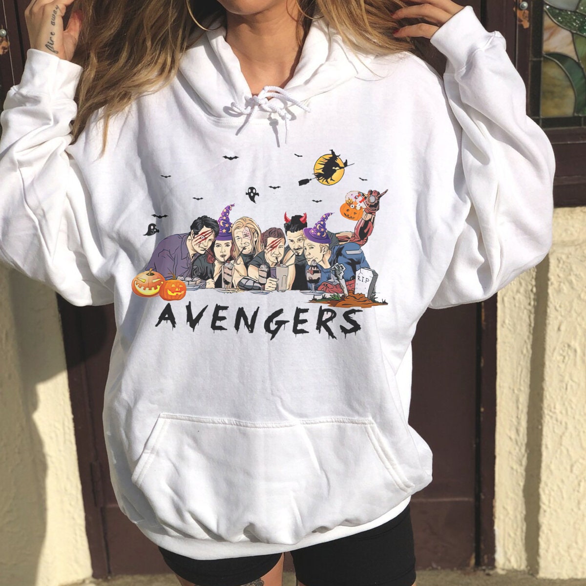 Marvel Party Avengers World Iron Man Spiderman Disney Halloween Unisex Sweatshirt Marvel Party Avengers World Iron Man Spiderman Disney Halloween Unisex Sweatshirt