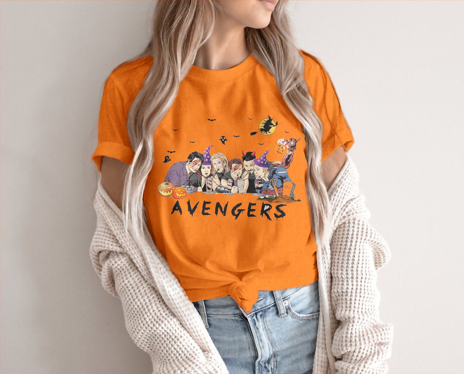 Marvel Party Avengers World Iron Man Spiderman Disney Halloween Unisex Sweatshirt Marvel Party Avengers World Iron Man Spiderman Disney Halloween Unisex Sweatshirt