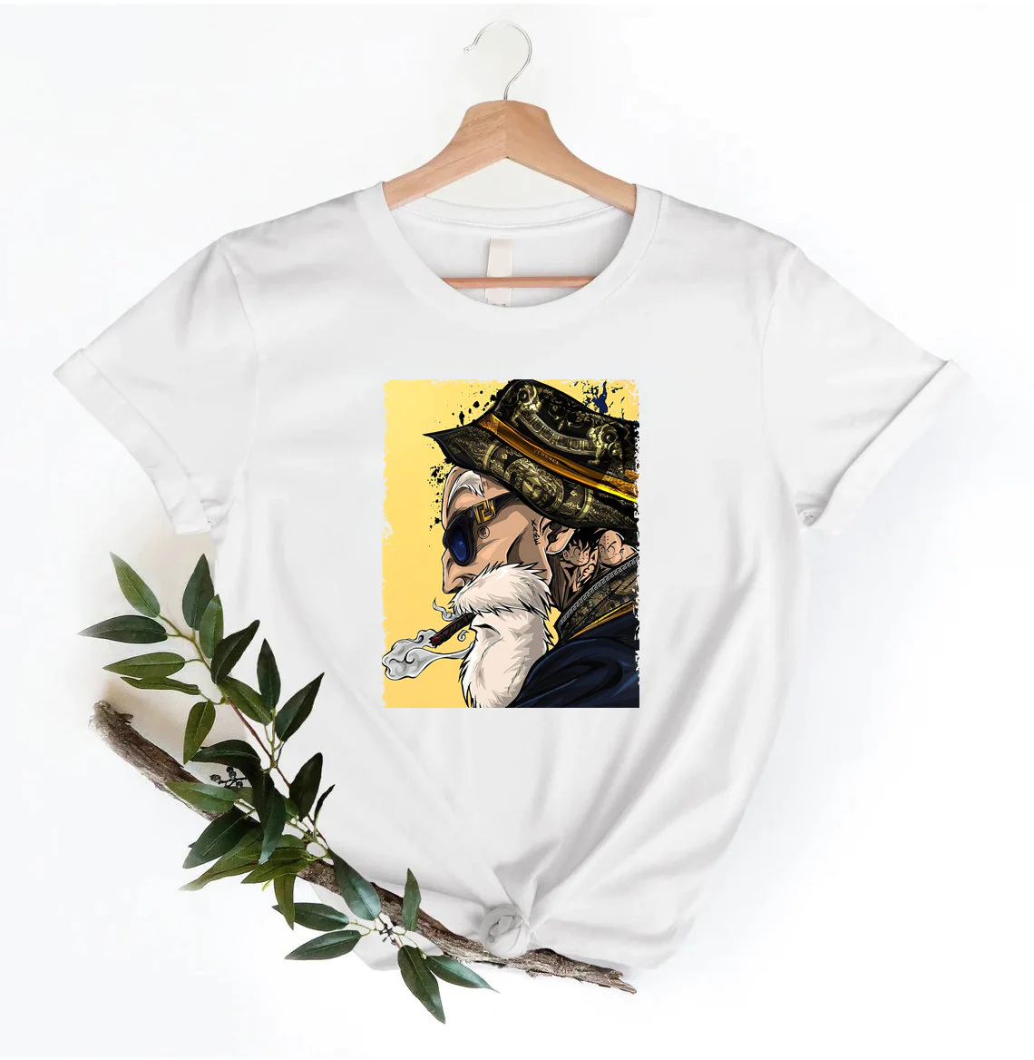 Master Roshi Smoking Blunt Dees Unisex T-Shirt Master Roshi Smoking Blunt Dees Unisex T-Shirt