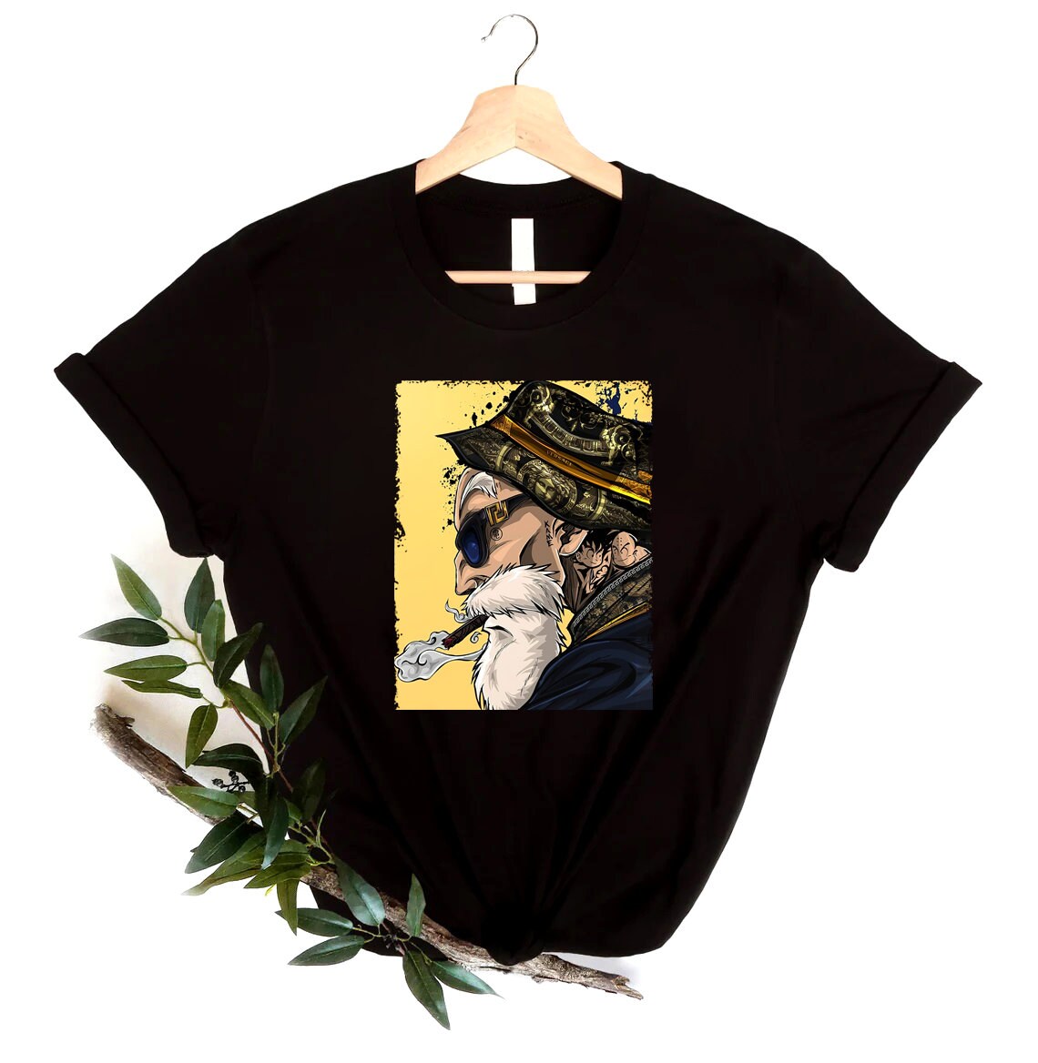Master Roshi Smoking Blunt Dees Unisex T-Shirt Master Roshi Smoking Blunt Dees Unisex T-Shirt