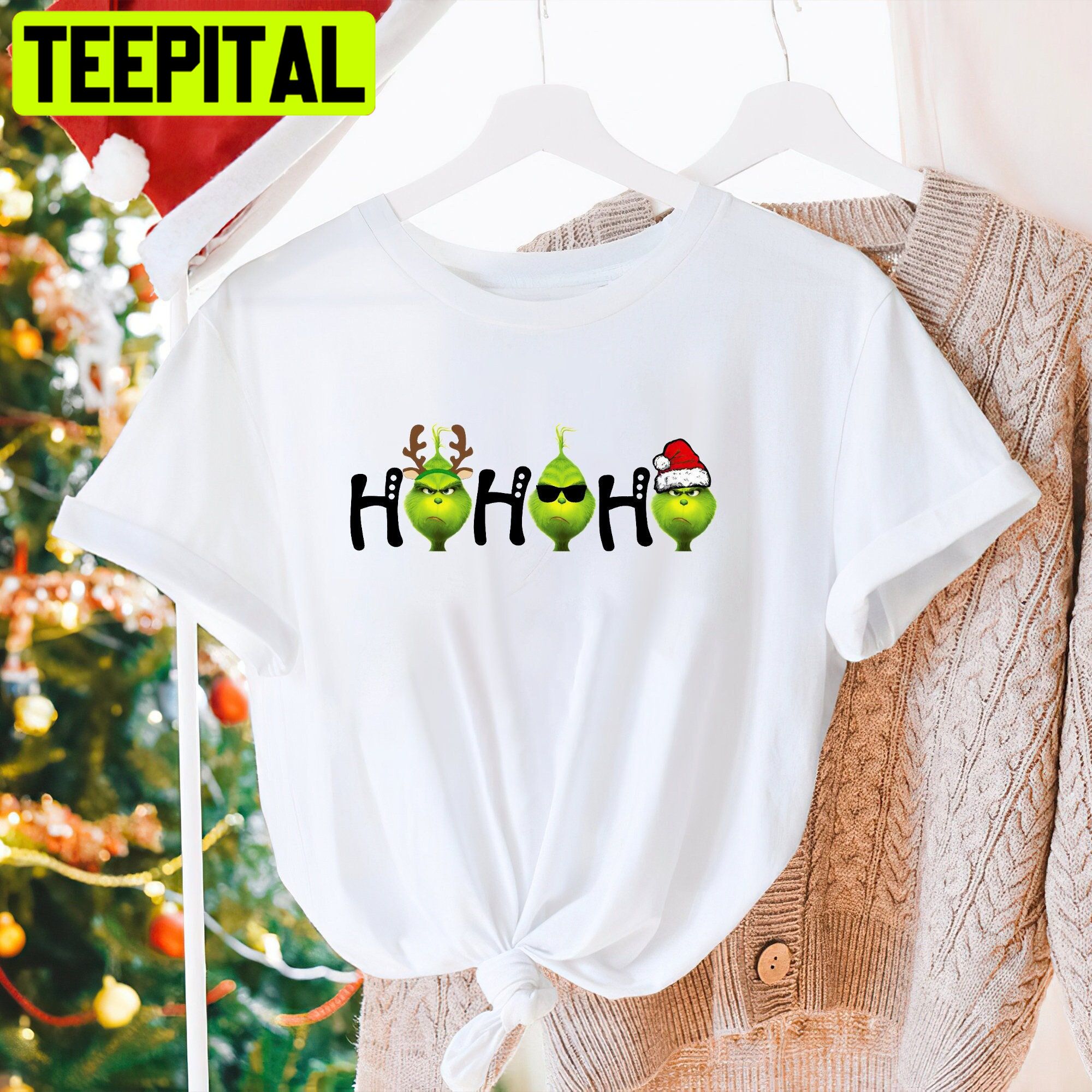 Mean Green Ho Ho Ho Grinch Christmas Trending Unisex Shirt Mean Green Ho Ho Ho Grinch Christmas Trending Unisex Shirt