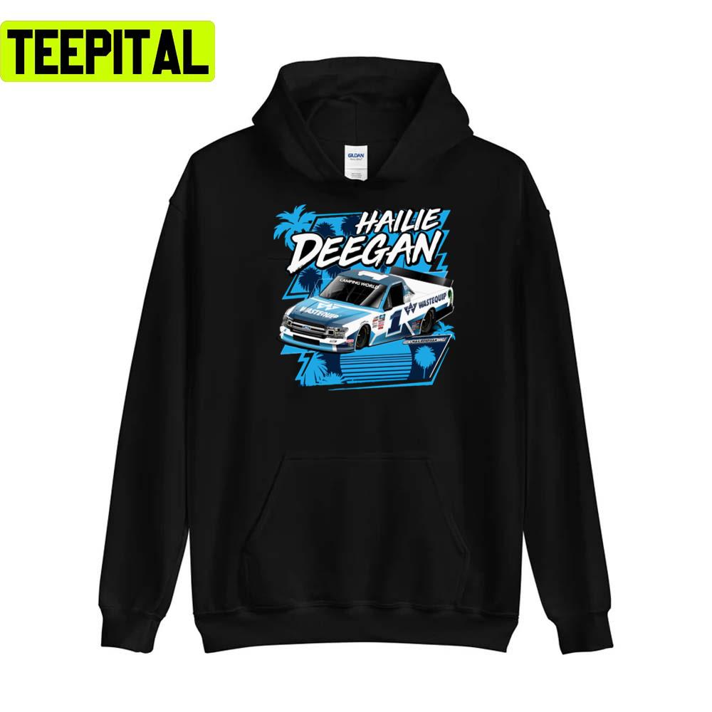 Merch Wastequip Retro Nascar Car Racing Hailie Deegan Unisex T-Shirt Merch Wastequip Retro Nascar Car Racing Hailie Deegan Unisex T-Shirt