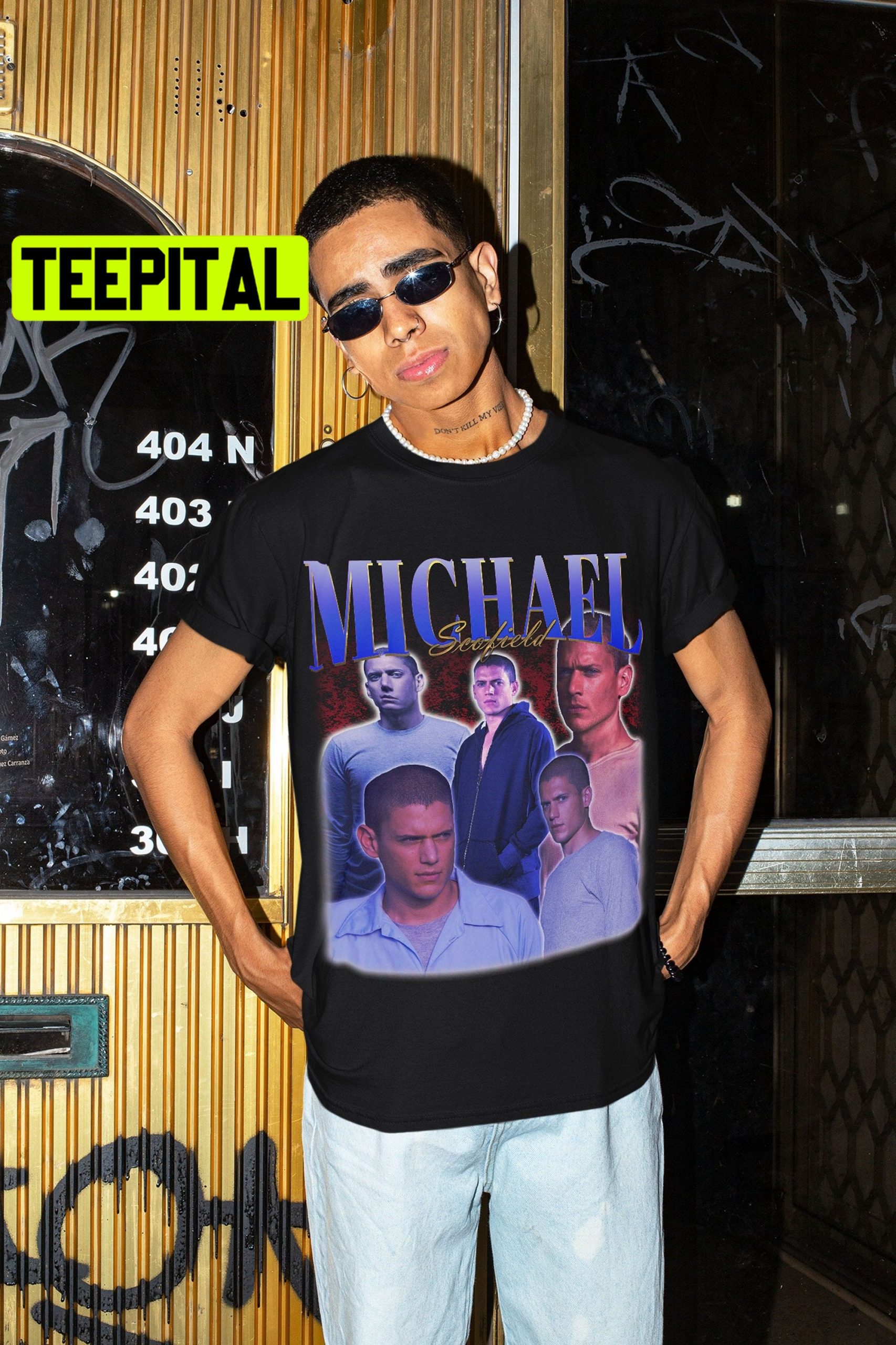 Michael Scofield Vintage Retro Unisex T-Shirt Michael Scofield Vintage Retro Unisex T-Shirt