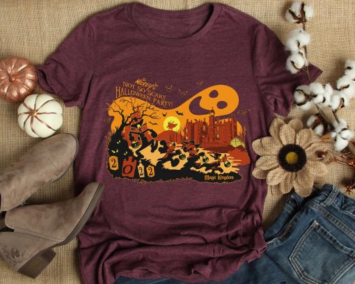 Mickey’s Not So Scary 2022 Magic Kingdom Party Disney Halloween Mickey And Friends Unisex T-Shirt
