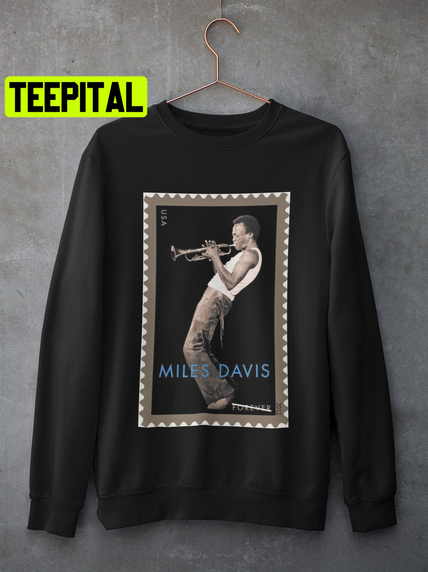 Miles Davis Forever Stamp Trending Unisex Shirt Miles Davis Forever Stamp Trending Unisex Shirt
