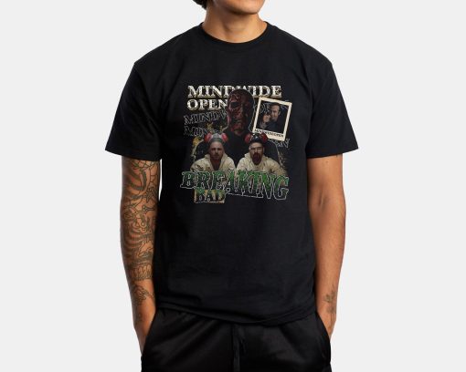 Mindwide Open Breaking Bad Vintage Walter White And Jesse Pinkman Walter White Unisex T-Shirt