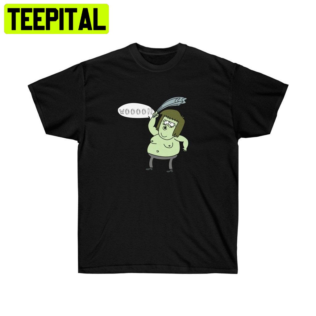 Muscle Man Woooo!! Funny Regular Show Cartoon Trending Unisex Shirt Muscle Man Woooo!! Funny Regular Show Cartoon Trending Unisex Shirt