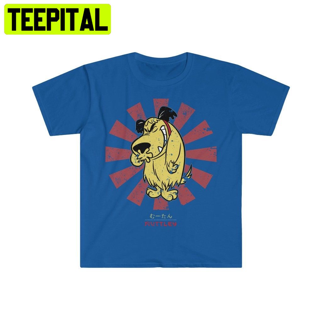 Muttley Retro Japanese Trending Unisex Shirt Muttley Retro Japanese Trending Unisex Shirt