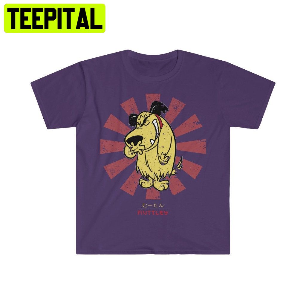 Muttley Retro Japanese Trending Unisex Shirt Muttley Retro Japanese Trending Unisex Shirt