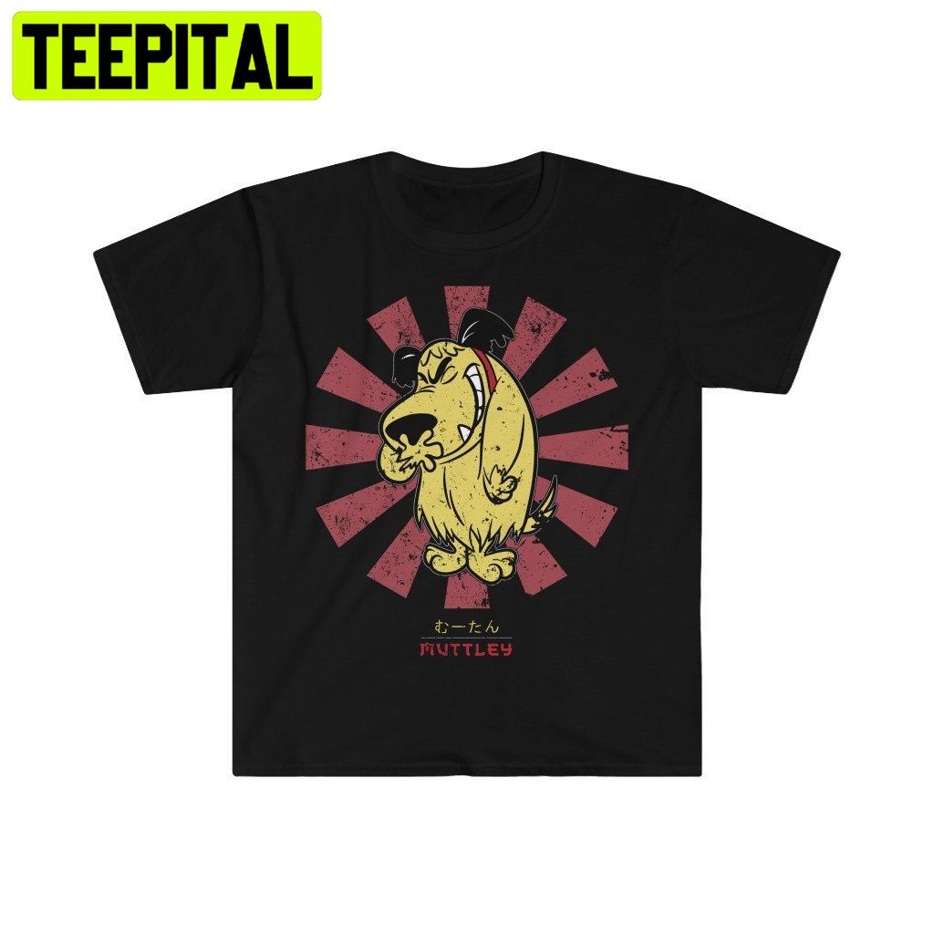 Muttley Retro Japanese Trending Unisex Shirt Muttley Retro Japanese Trending Unisex Shirt
