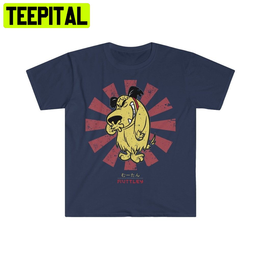 Muttley Retro Japanese Trending Unisex Shirt Muttley Retro Japanese Trending Unisex Shirt