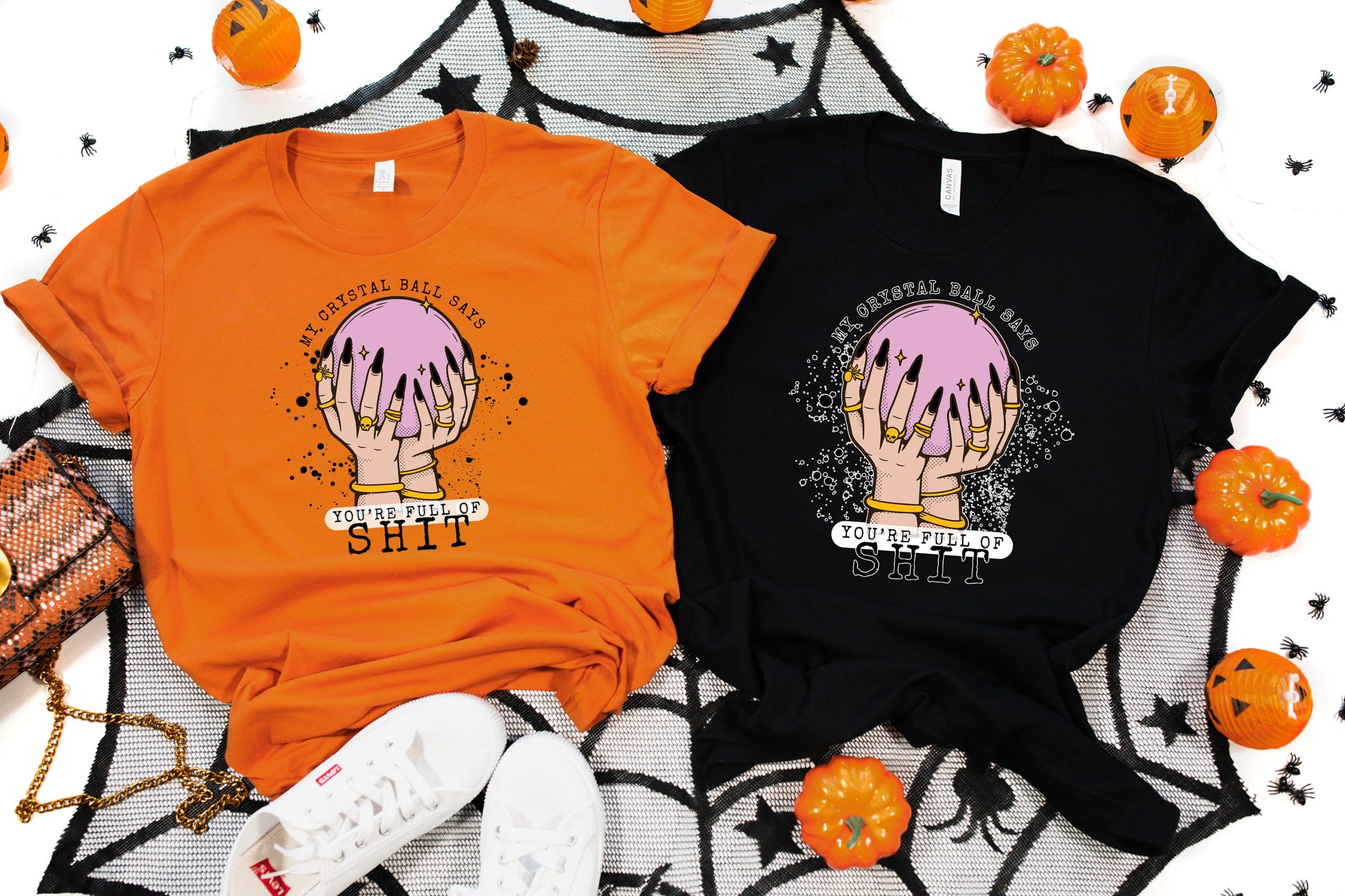 My Crystal Ball Says Your Full Of Shit Women Evil Eye Fortune Teller Moon Halloween T-Shirt My Crystal Ball Says Your Full Of Shit Women Evil Eye Fortune Teller Moon Halloween T-Shirt