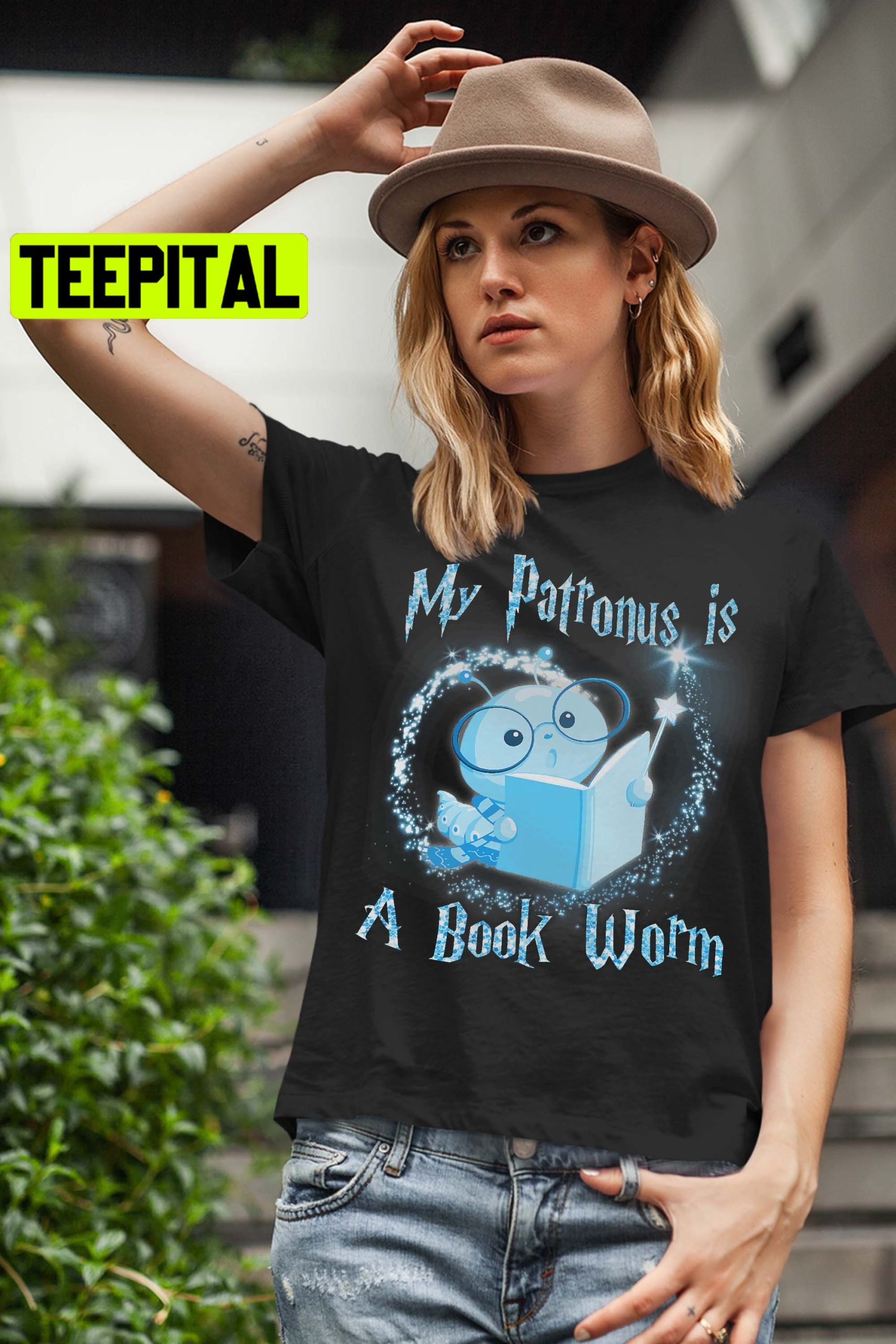 My Patronus Is A Book Worm Magic Trending Unisex Shirt My Patronus Is A Book Worm Magic Trending Unisex Shirt