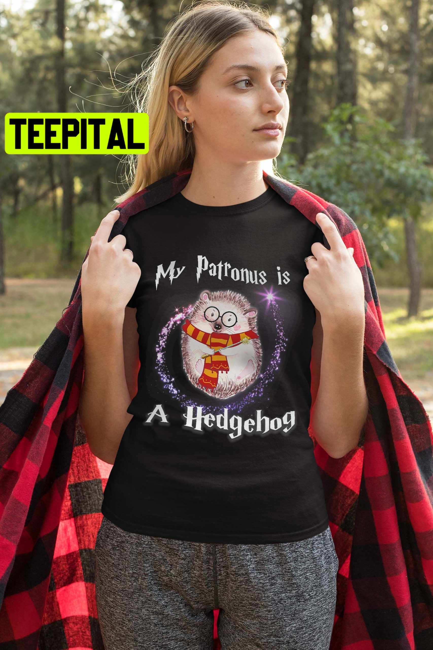 My Patronus Is A Hedgehog Trending Unisex Shirt My Patronus Is A Hedgehog Trending Unisex Shirt