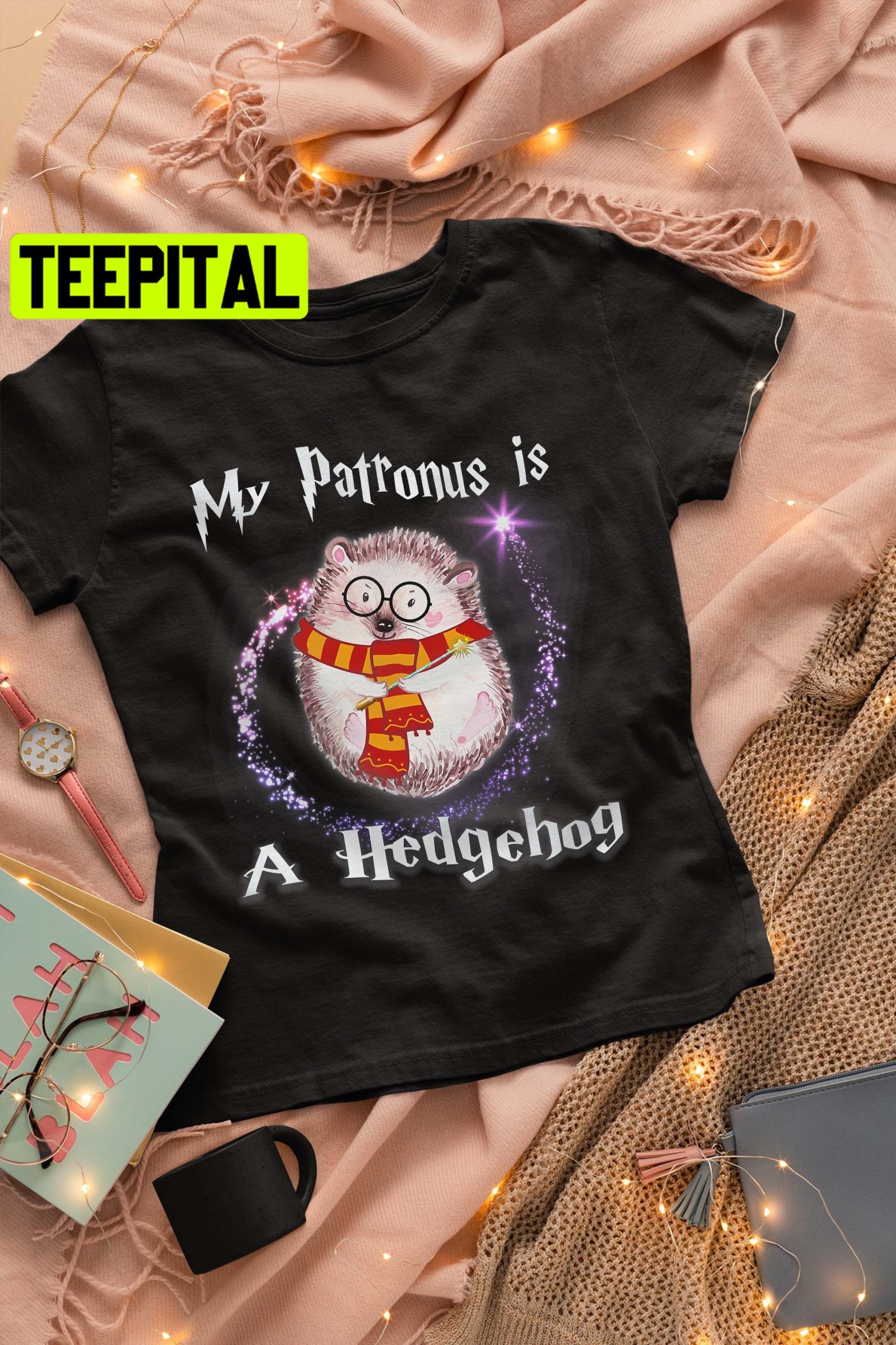 My Patronus Is A Hedgehog Trending Unisex Shirt My Patronus Is A Hedgehog Trending Unisex Shirt