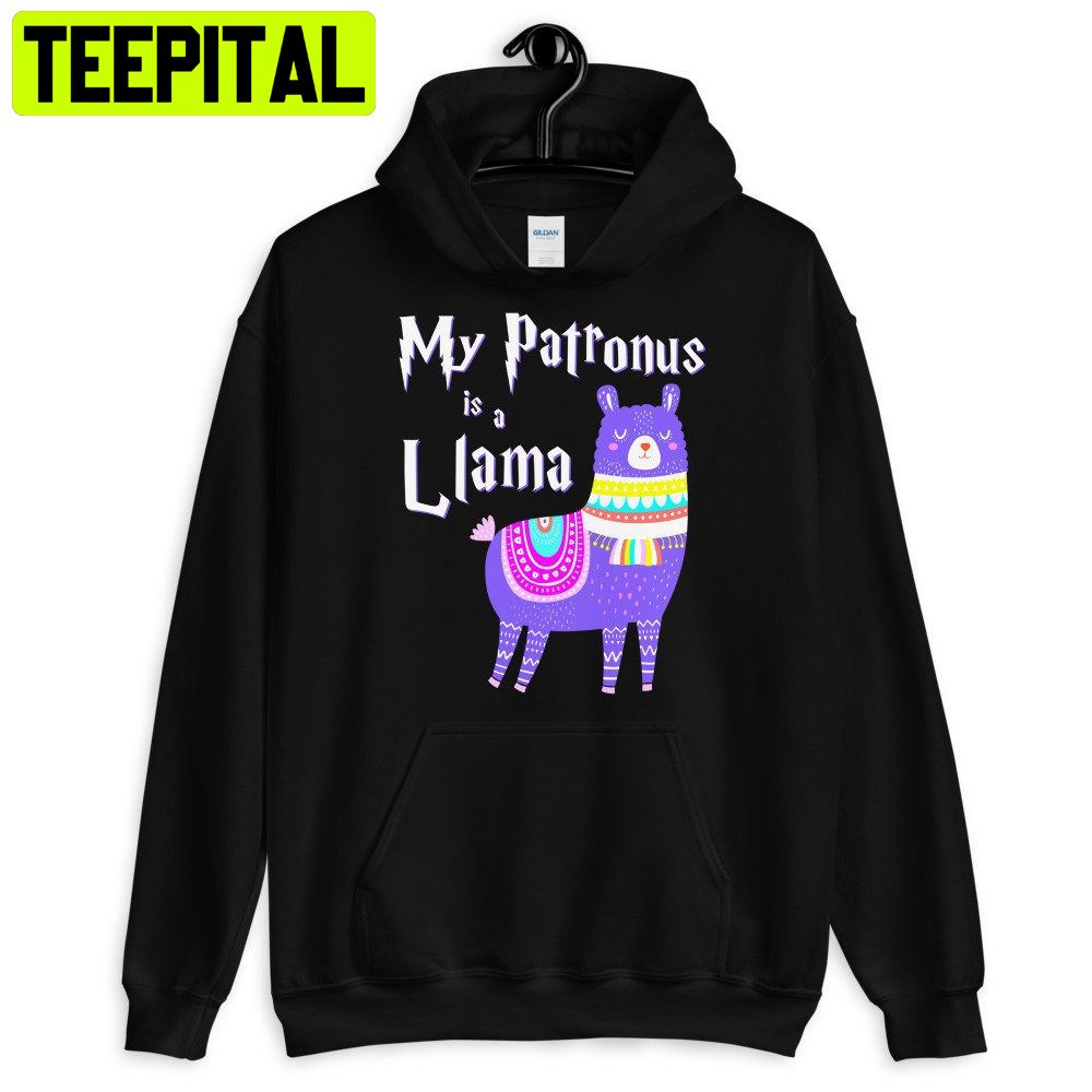 My Patronus Is A Llama Trending Unisex Shirt My Patronus Is A Llama Trending Unisex Shirt