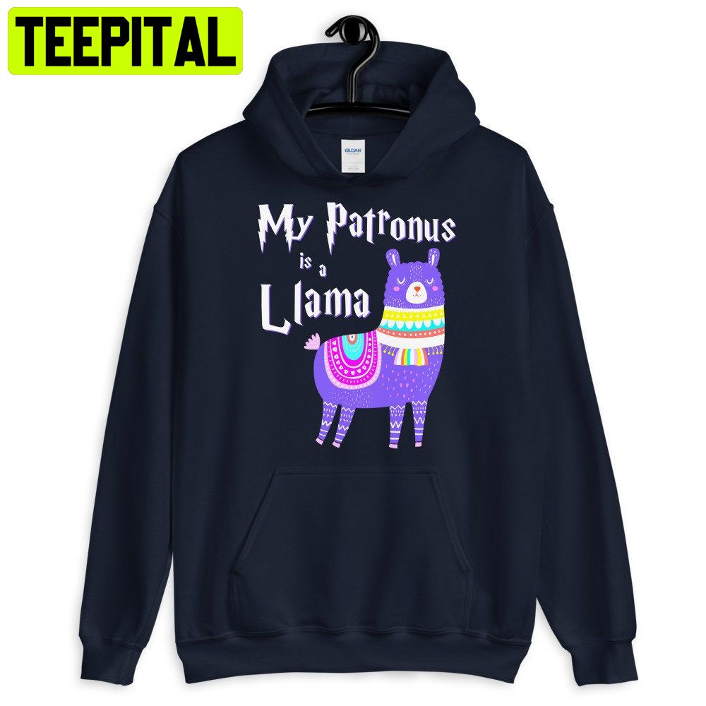 My Patronus Is A Llama Trending Unisex Shirt My Patronus Is A Llama Trending Unisex Shirt