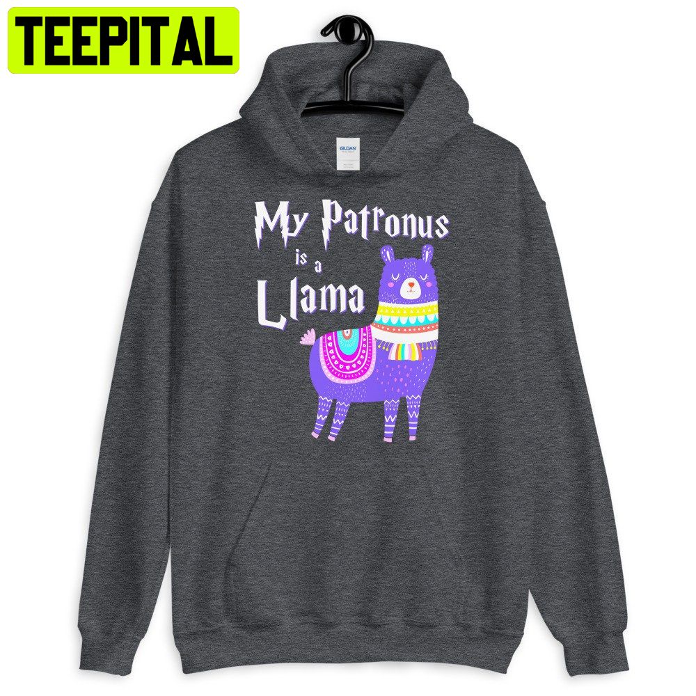 My Patronus Is A Llama Trending Unisex Shirt My Patronus Is A Llama Trending Unisex Shirt