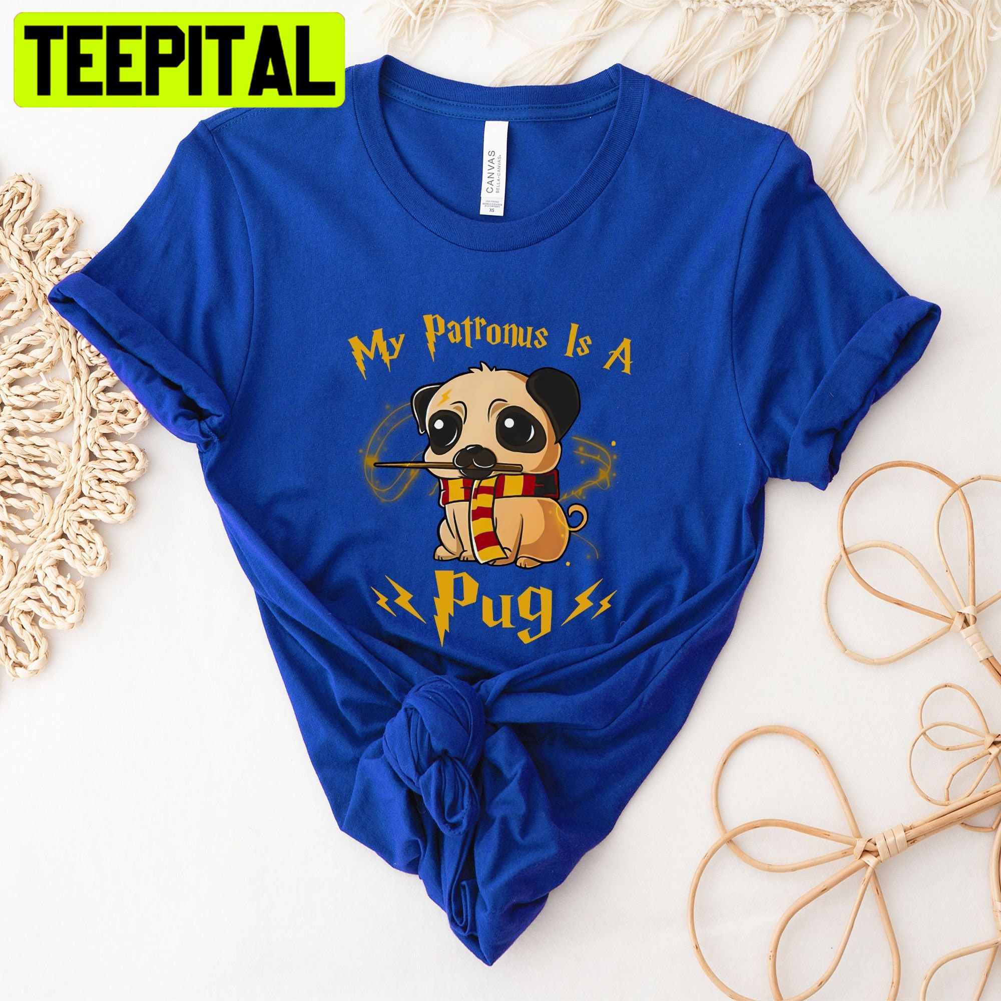 My Patronus Is A Pug Trending Unisex Shirt My Patronus Is A Pug Trending Unisex Shirt