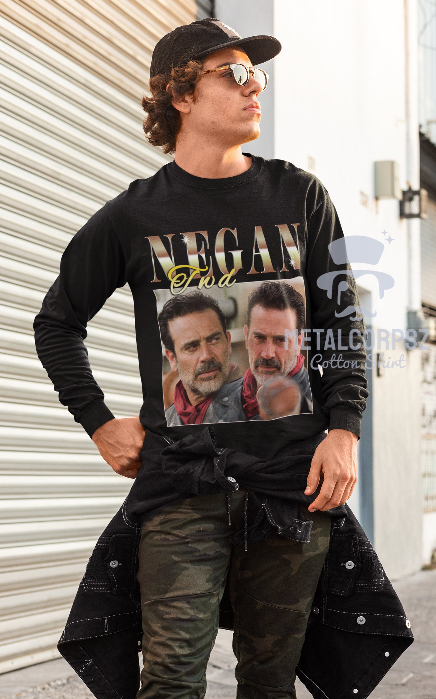 Negan Twd Mobb Deep Record Inspired 90 Unisex T-Shirt Negan Twd Mobb Deep Record Inspired 90 Unisex T-Shirt